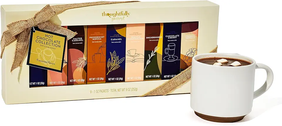 Gourmet hot chocolate gift set