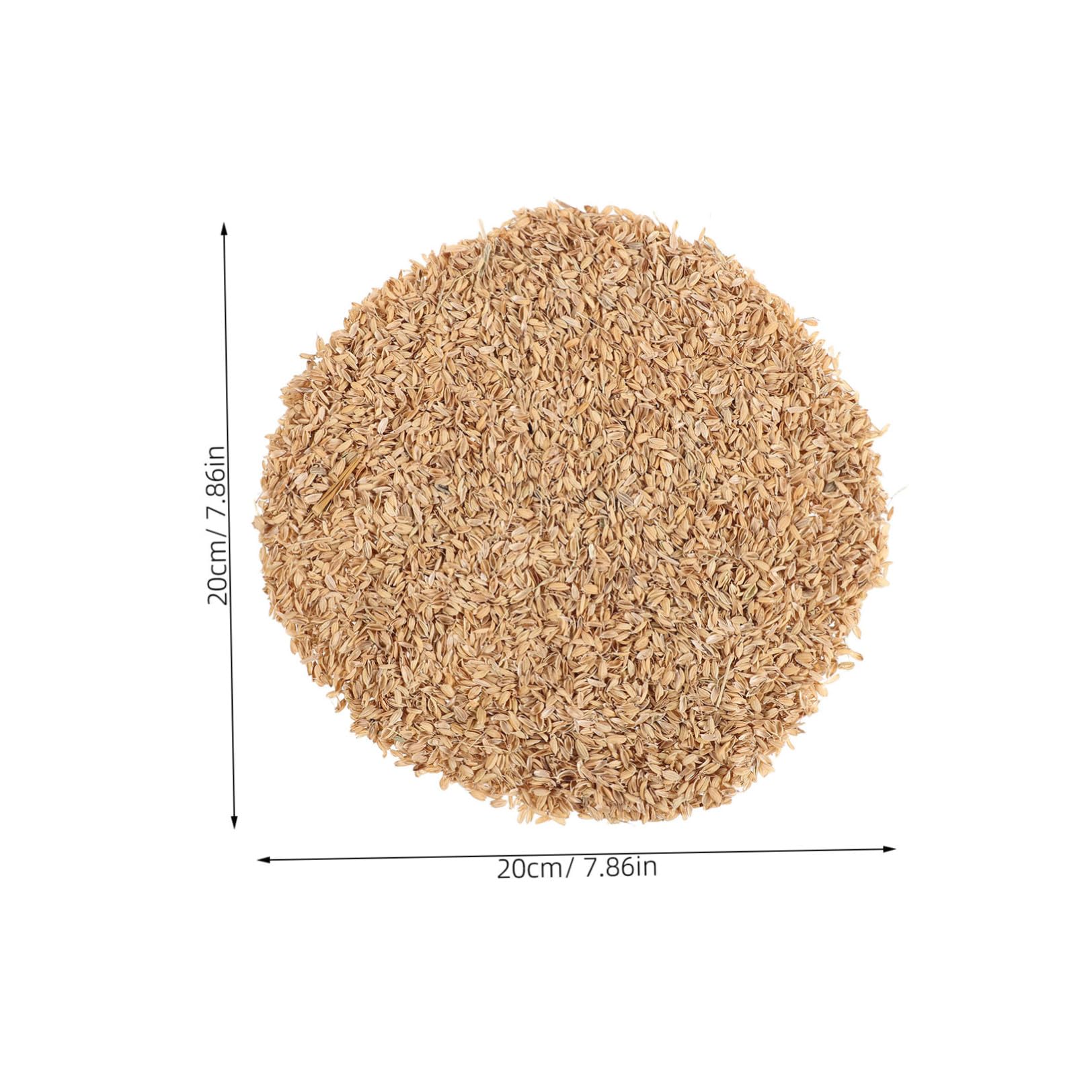 YARNOW Lettiera per Nido Pollo in Lolla di Riso Naturale 1, 5 kg | Materiale Pollaio e Piccoli Uccelli, Uso Agricolo e Miglioramento del Terreno, Formato Pratico