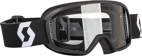 SCOTT 272838-1001043 Buzz MX - Gafas para jóvenes, color negro/gris con lente transparente