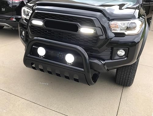 Miniatura 9 de iJDMTOY Barras de luz LED de perfil bajo de montaje en superficie empotrada de 18 W de 6 pulgadas compatibles con Jeep Truck SUV 4x4 luces de