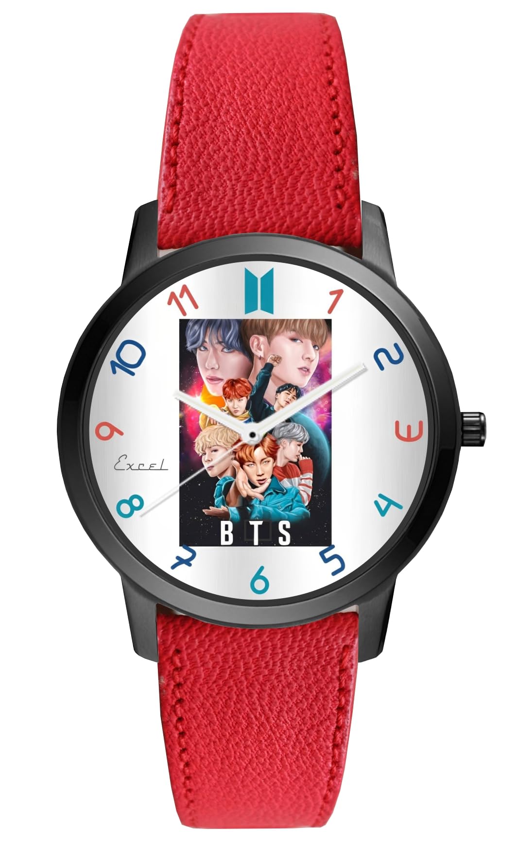 Black BTS-3 Boys and Girls Analog Watch (B09ZPPDXTG) Amazon Price History, Amazon Price Tracker
