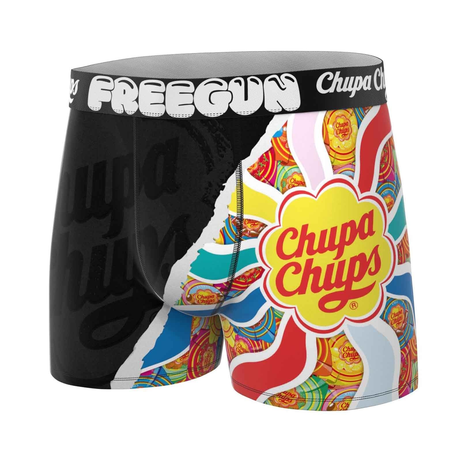FREEGUN Bokserki męskie z mikrofibry Candy Smoczek