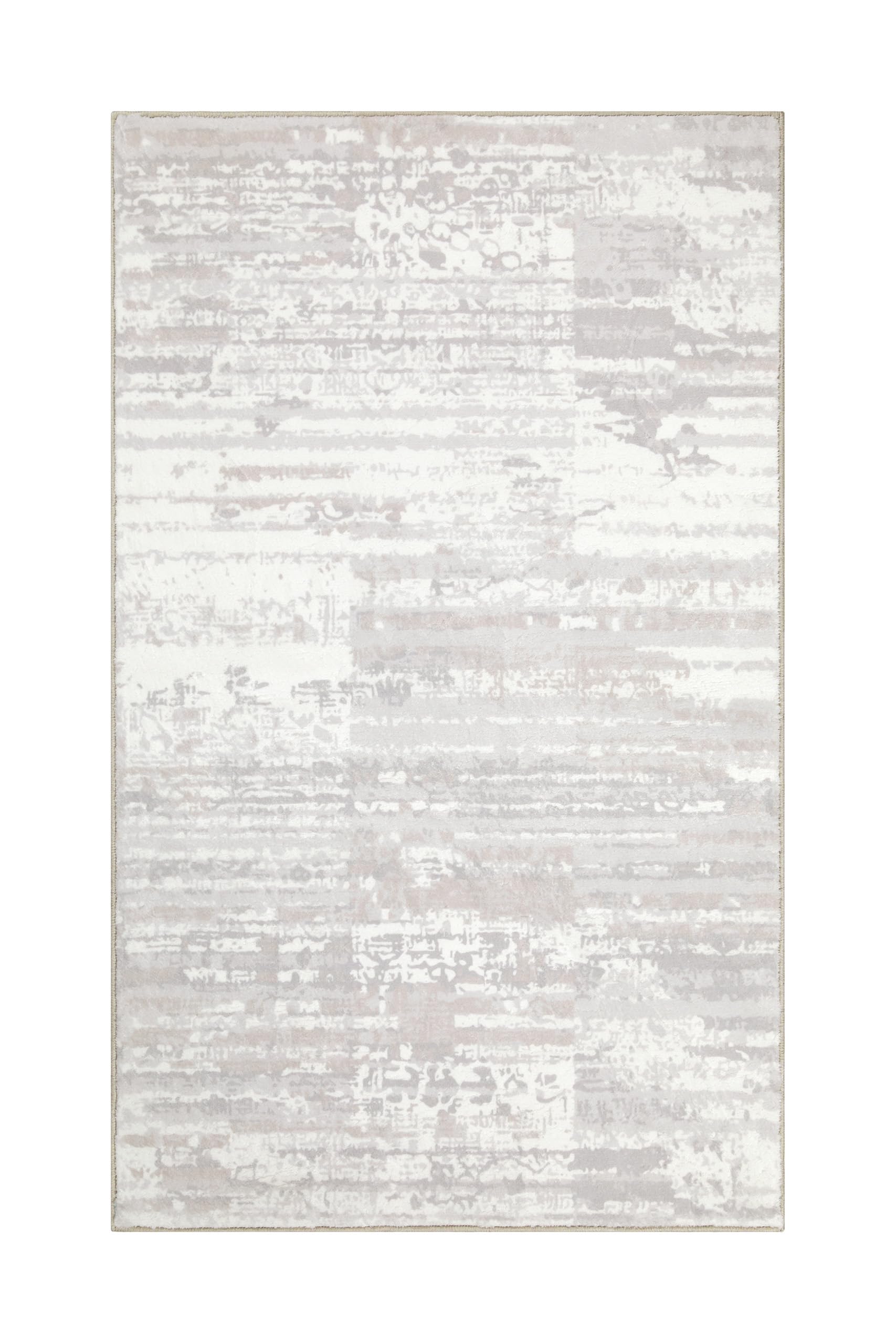Wecon Home Mauri - Tappetino da bagno, 60 x 100 cm, colore: grigio | Tappeto da bagno lavabile e antiscivolo dal design discreto, design moderno e elevato comfort per il tuo bagno