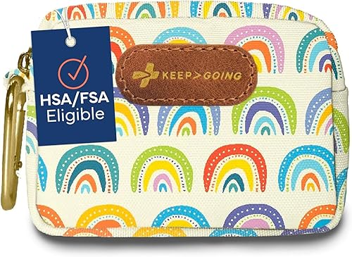 Miniatura 7 de KeepGoing - Kit de primeros auxilios de viaje pequeño para niños 60 unidades mini kit de primeros auxilios para bolso bolsa de pañales y mochila con