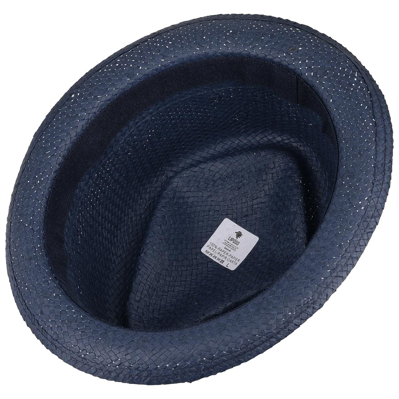 LIPODO Pork Pie Sombrero Uni Colour Unisex Primavera Verano