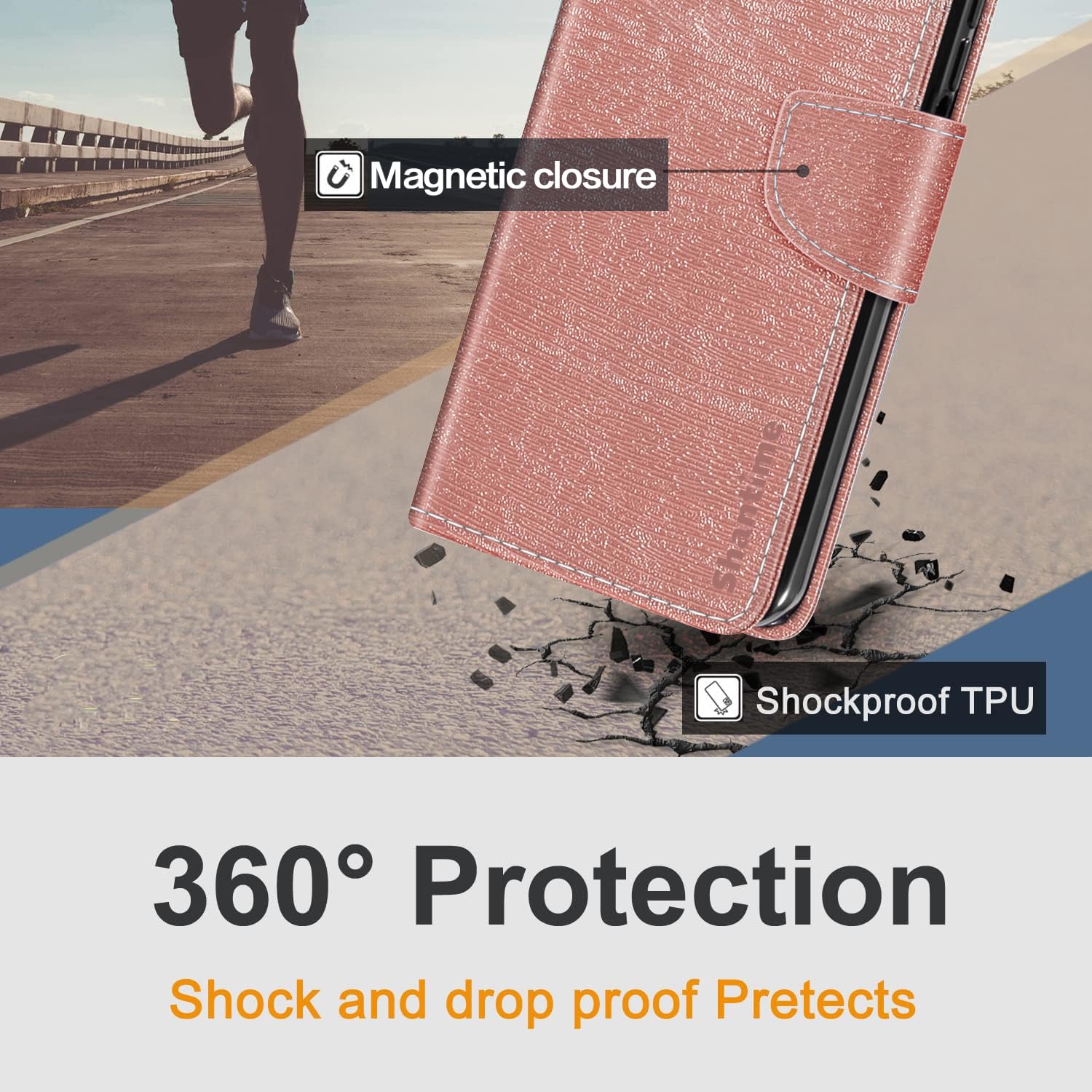 Custodia A Libro Verde Per Doro Leva L10 - Cover Portafoglio In Pelle Sintetica Con Chiusura Magnetica, Tasche Per Carte E Supporto Per Video