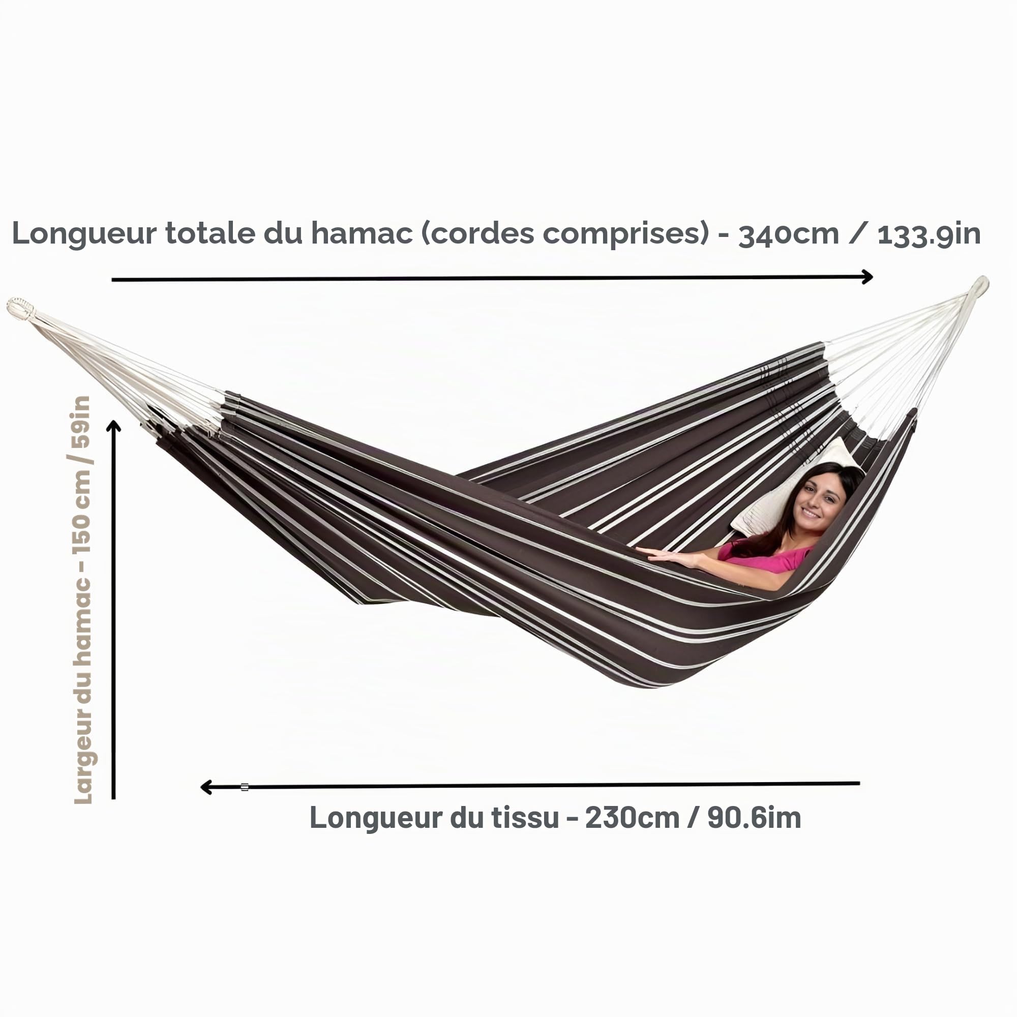 Amazonas AZ-1018260 Hamac Barbados (Moka)