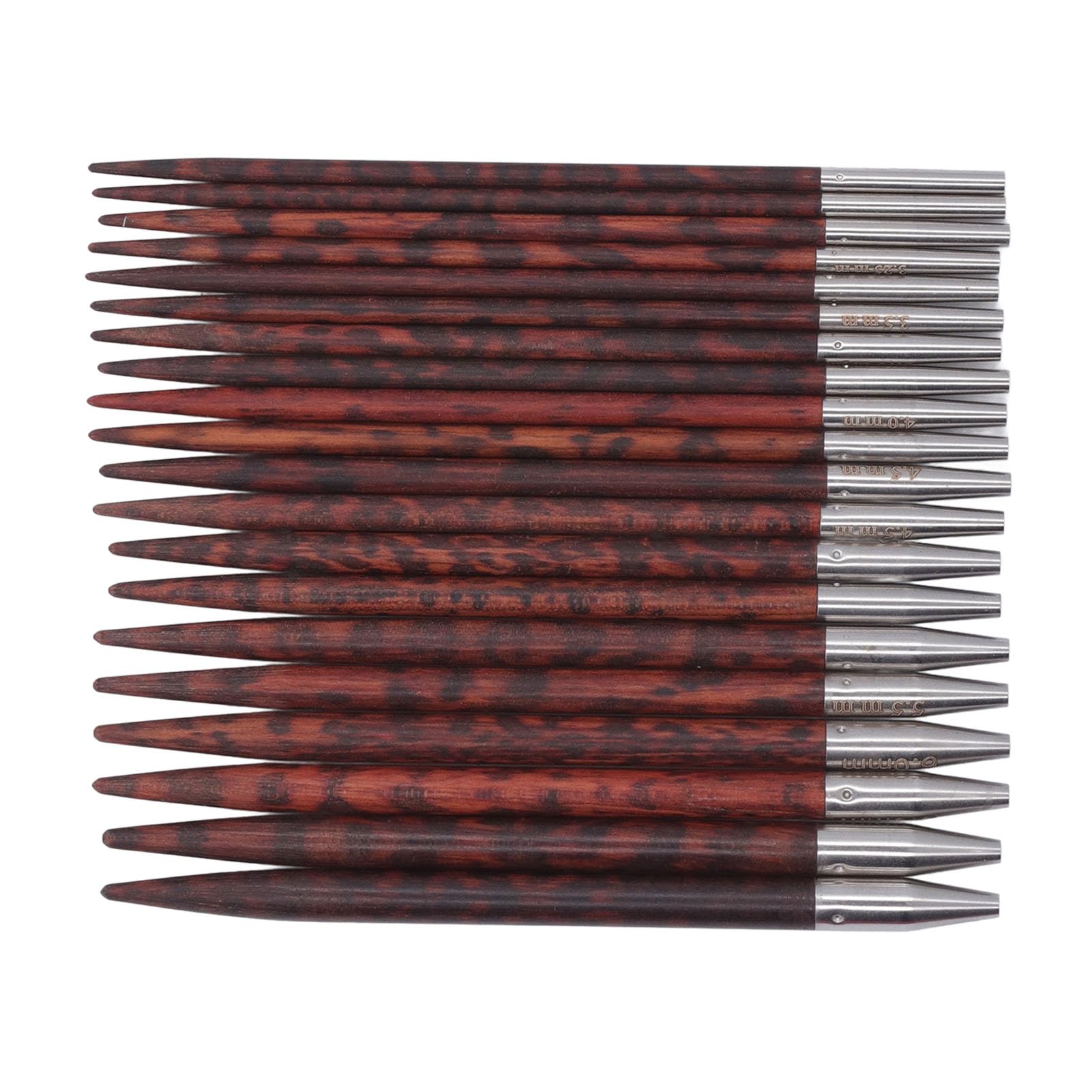Circular Knitting Needle Set de 3 a 6.5 mm Manija de madera ergonómica Juego de agujas circular con bolsa de almacenamiento para DIY Craft Diy
