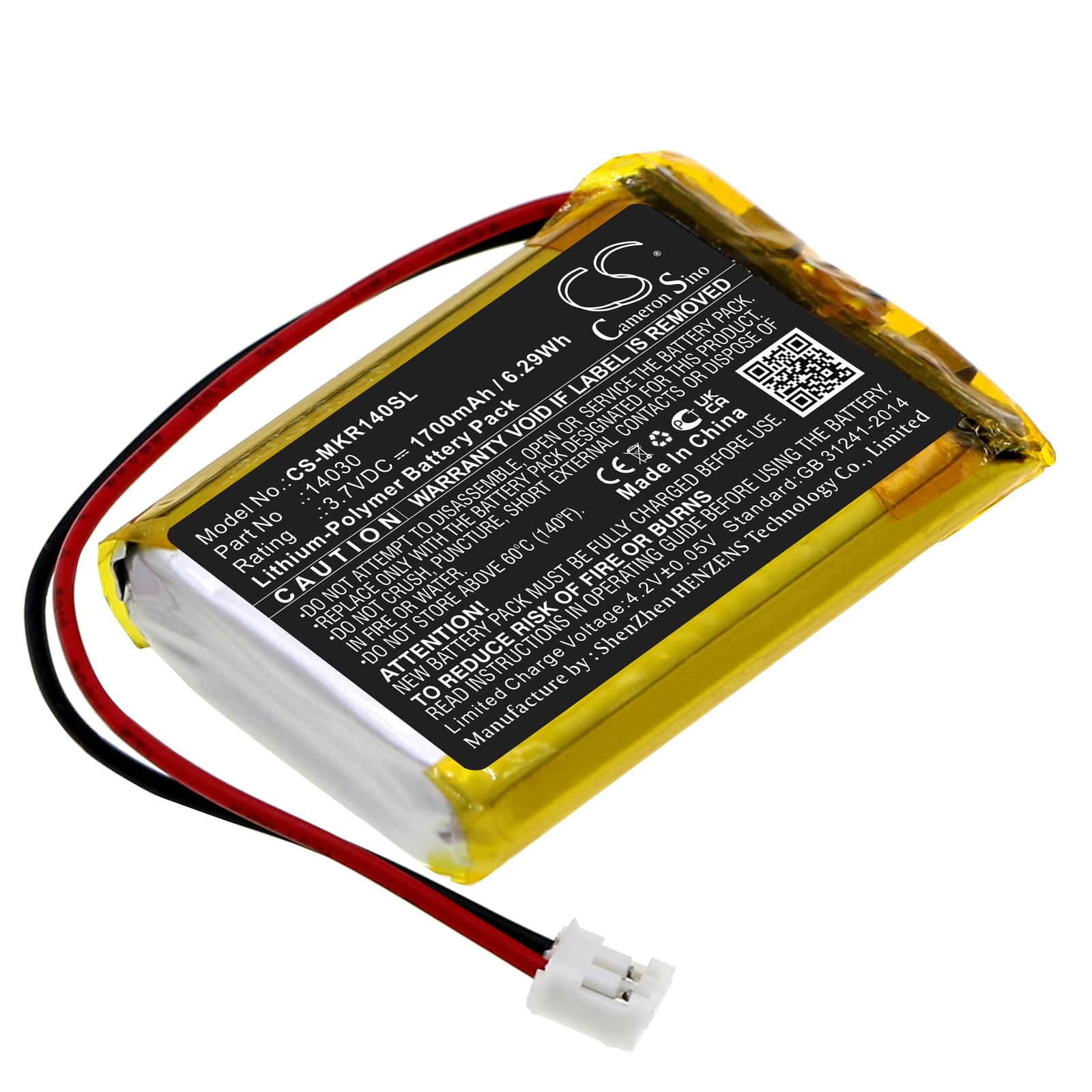 FITHOOD Battery Replacement for mBot Ranger mBot 14030 (1700mAh/3.7V)