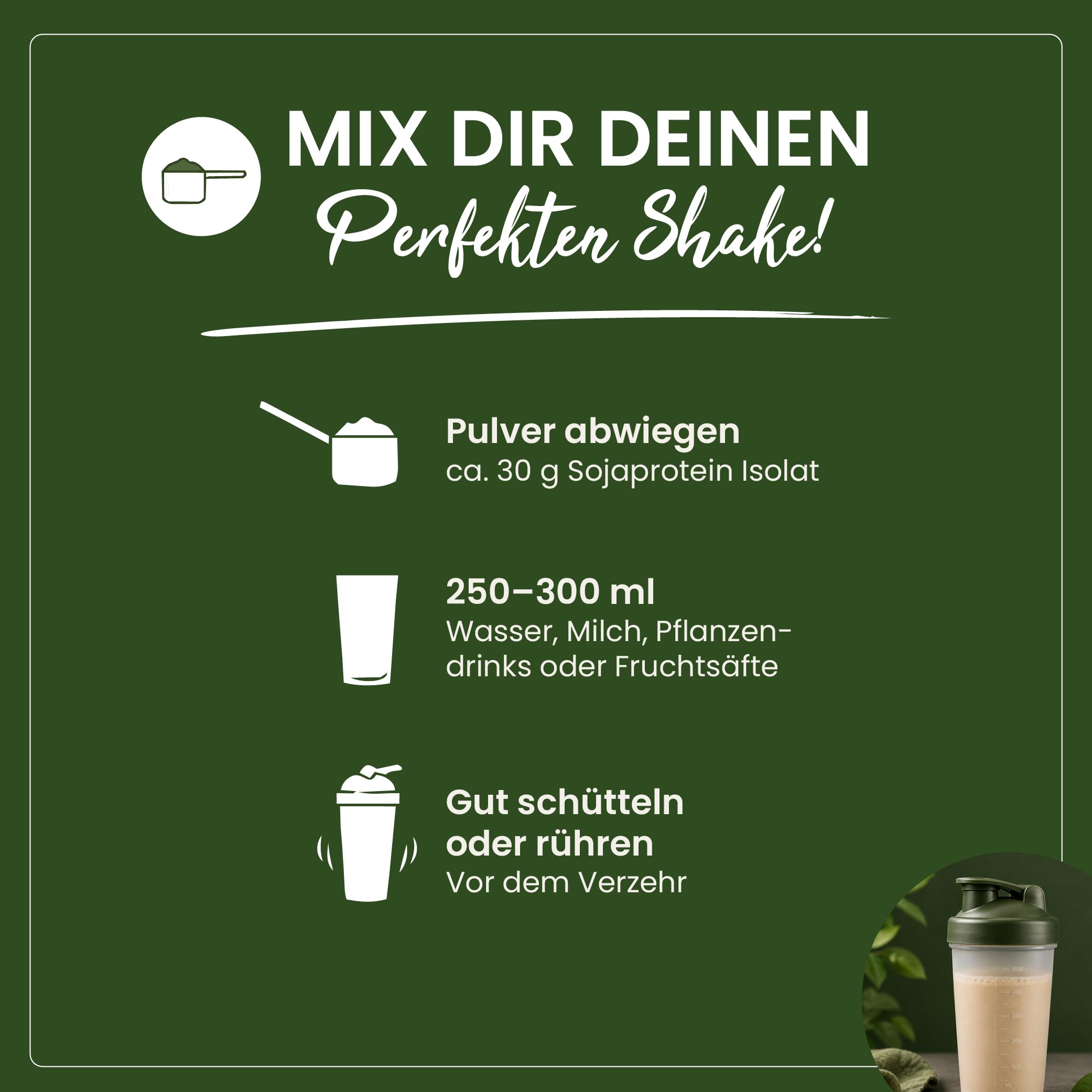 20 kg Sojaprotein Isolat | Soja Protein Pulver | 90% Proteingehalt | Vegan | Eiweißpulver | Taste Market