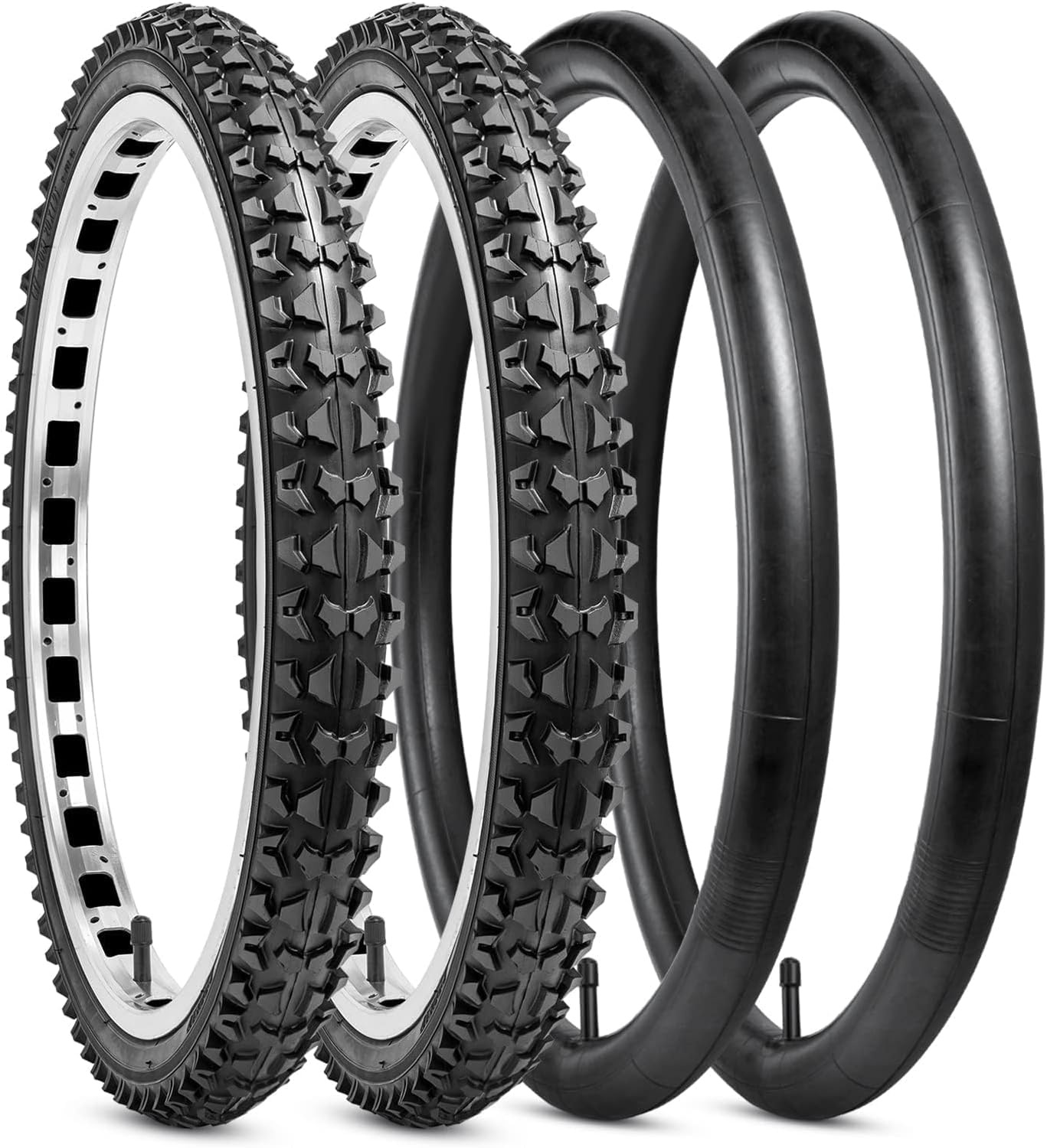 YUNSCM 2-PCS 20-inch Fietsbanden 20x2.0/54-406 Compatible with