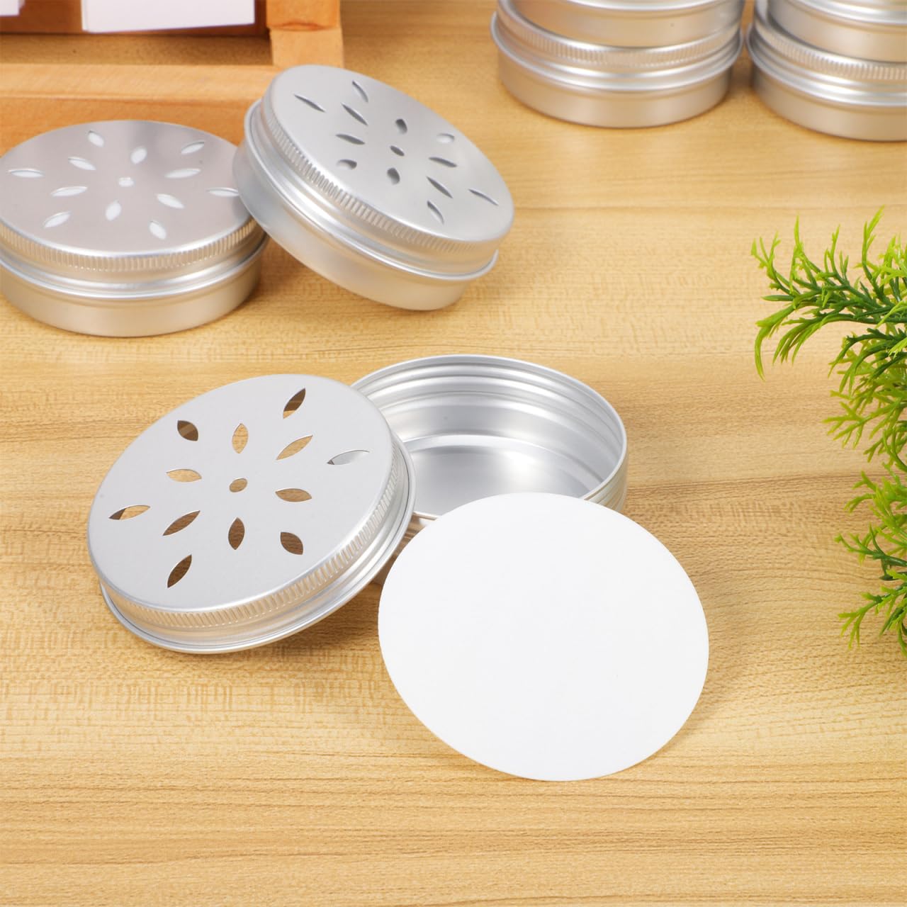 Draagbare Ronde Mini Seal Metalen Thee Kan Met Dek... - Vicedeal