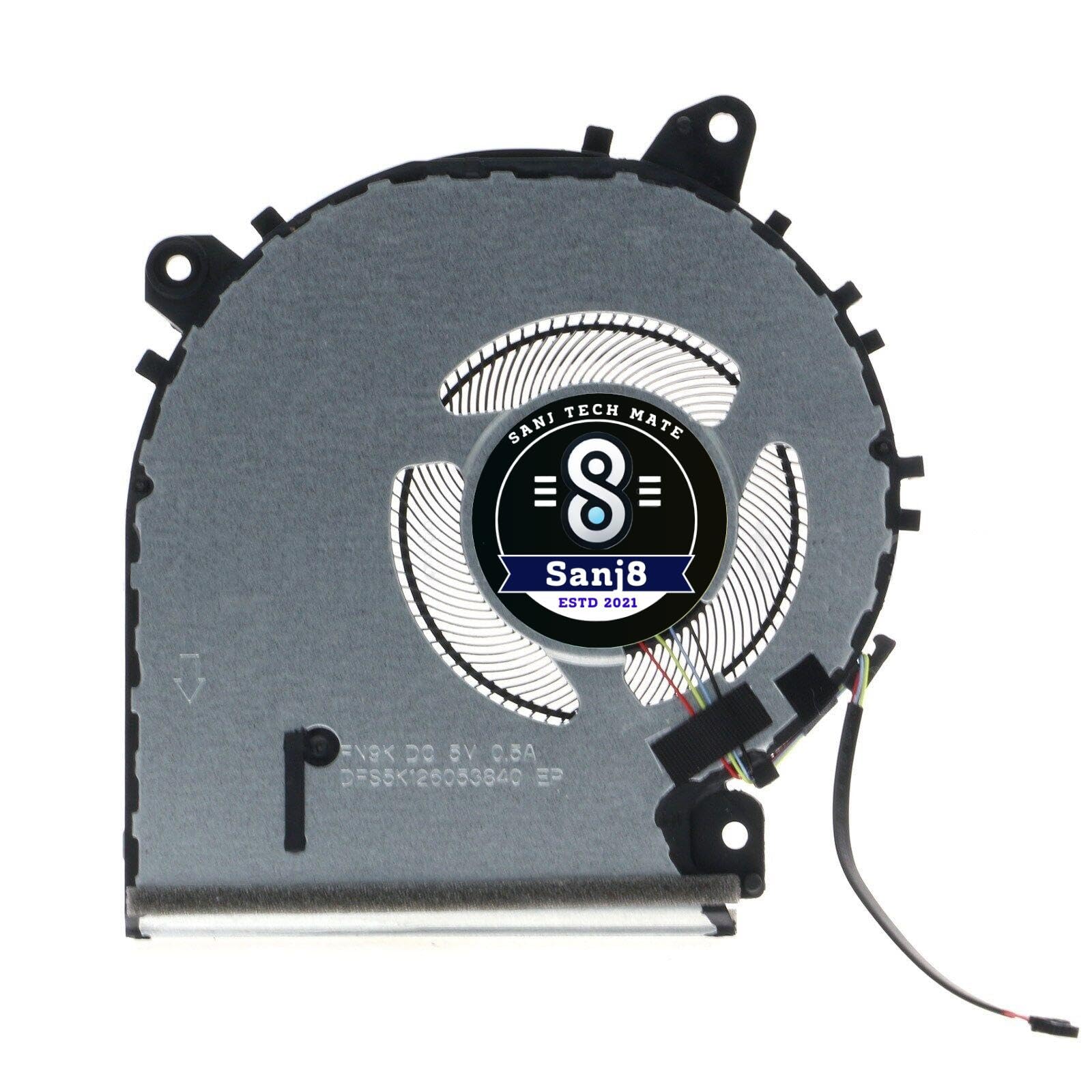 Sanj8 CPU Cooling Fan for Asus Asus X415 /X415DA /X415EA /X415FA /X415EP /X415MA /X415JA /X415UA / D415DA/ E415DA/ F415EA/ F415JA/F415MA/R415DA / R415UA / R415EA/ R415FA/R415JA/ M415DA Series Laptop (B0CNQBPP4F) Amazon Price History, Amazon Price Tracker