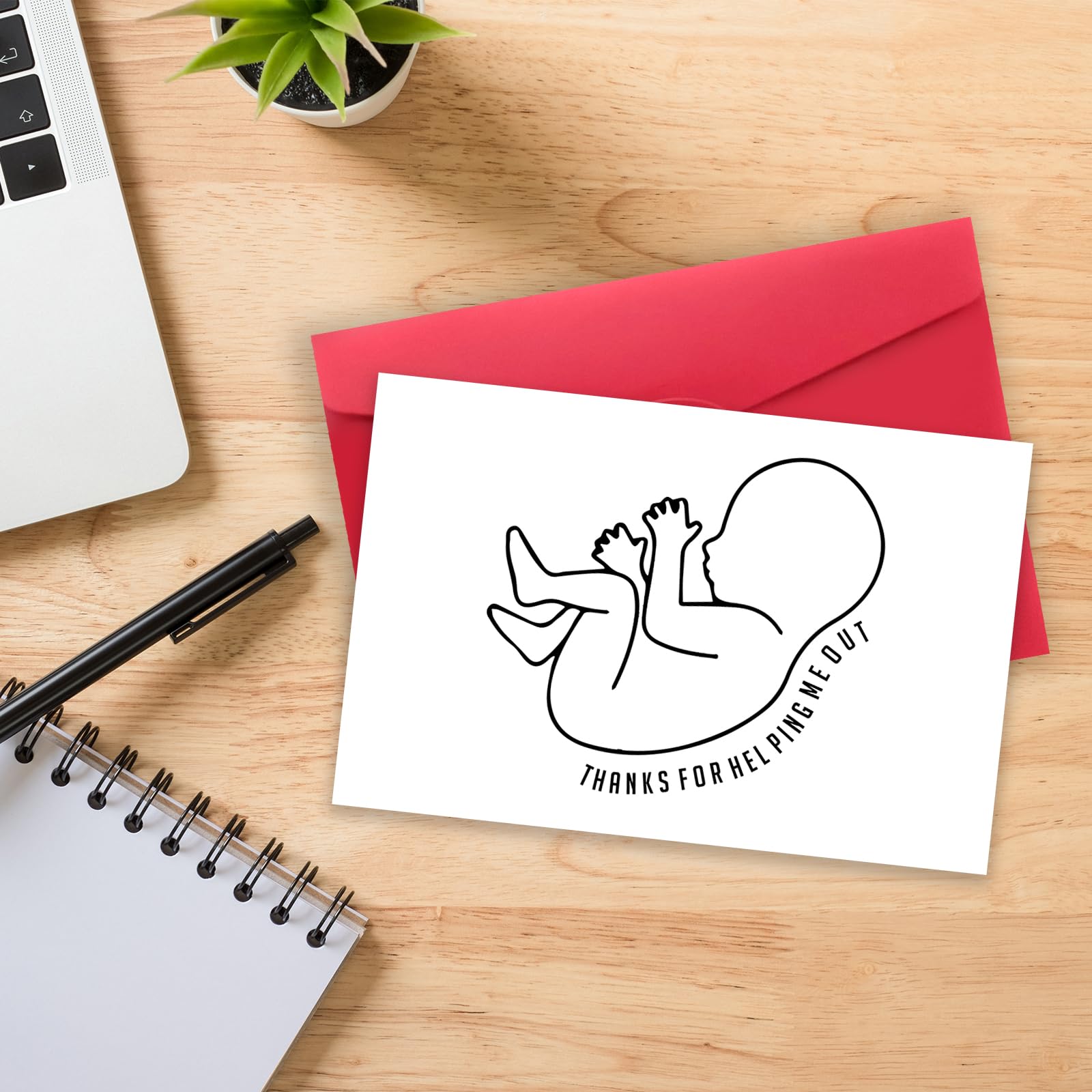 Snapklik.com : Thank You Card For Midwife OB Nurse, Cute Appreciation ...