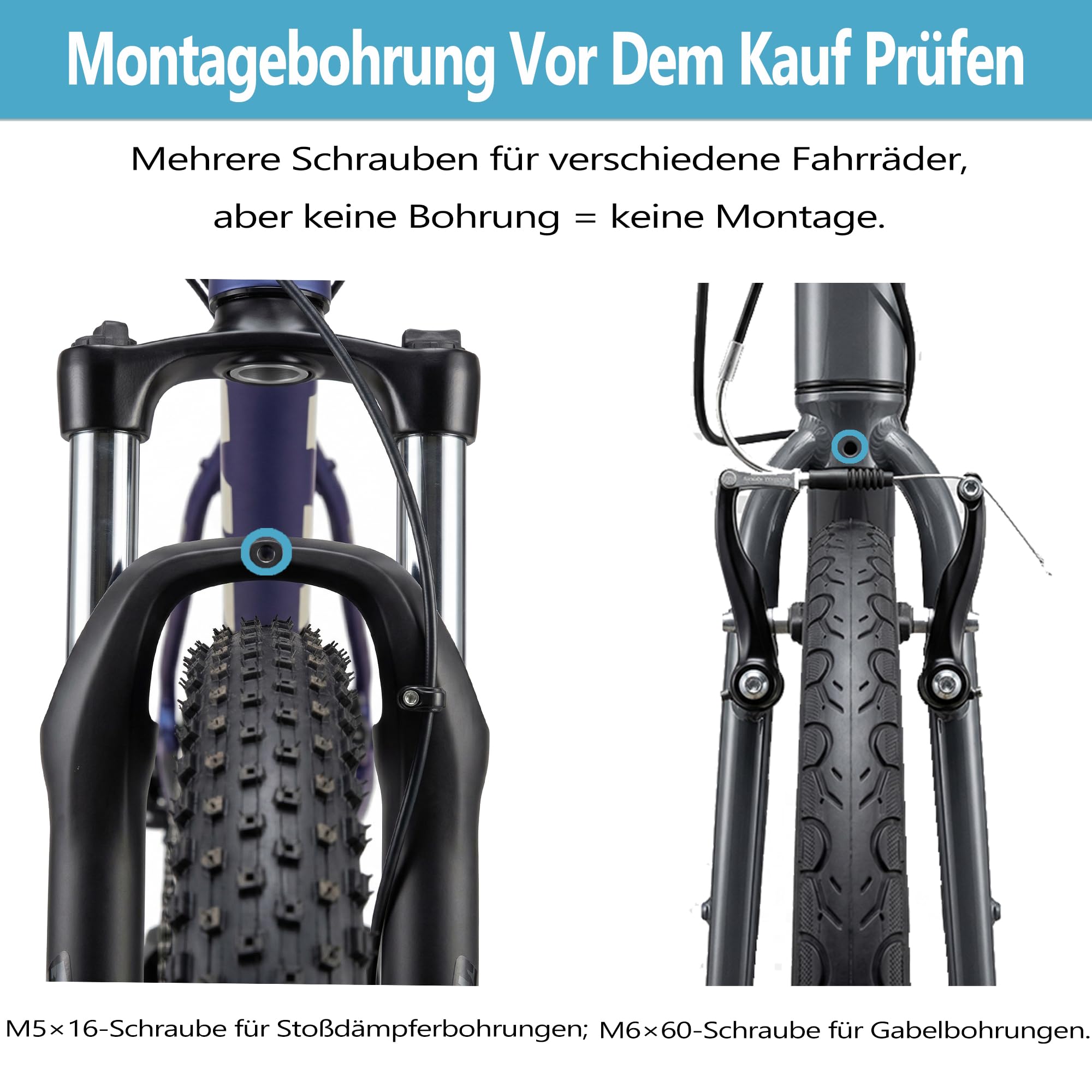 Fahrrad-Frontgepäckträger, Stabiler Aluminium Gepäckträger | Vordergepäckträger für Pendelverkehr & Touren, robust & klapperfrei, verstellbar, 6061-T6-Aluminium, einfache Installation