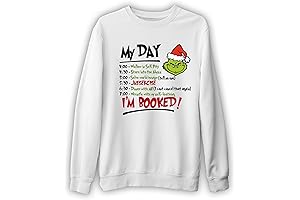 The G.rinch Christmas Schedule Funny Sweatshirt Women