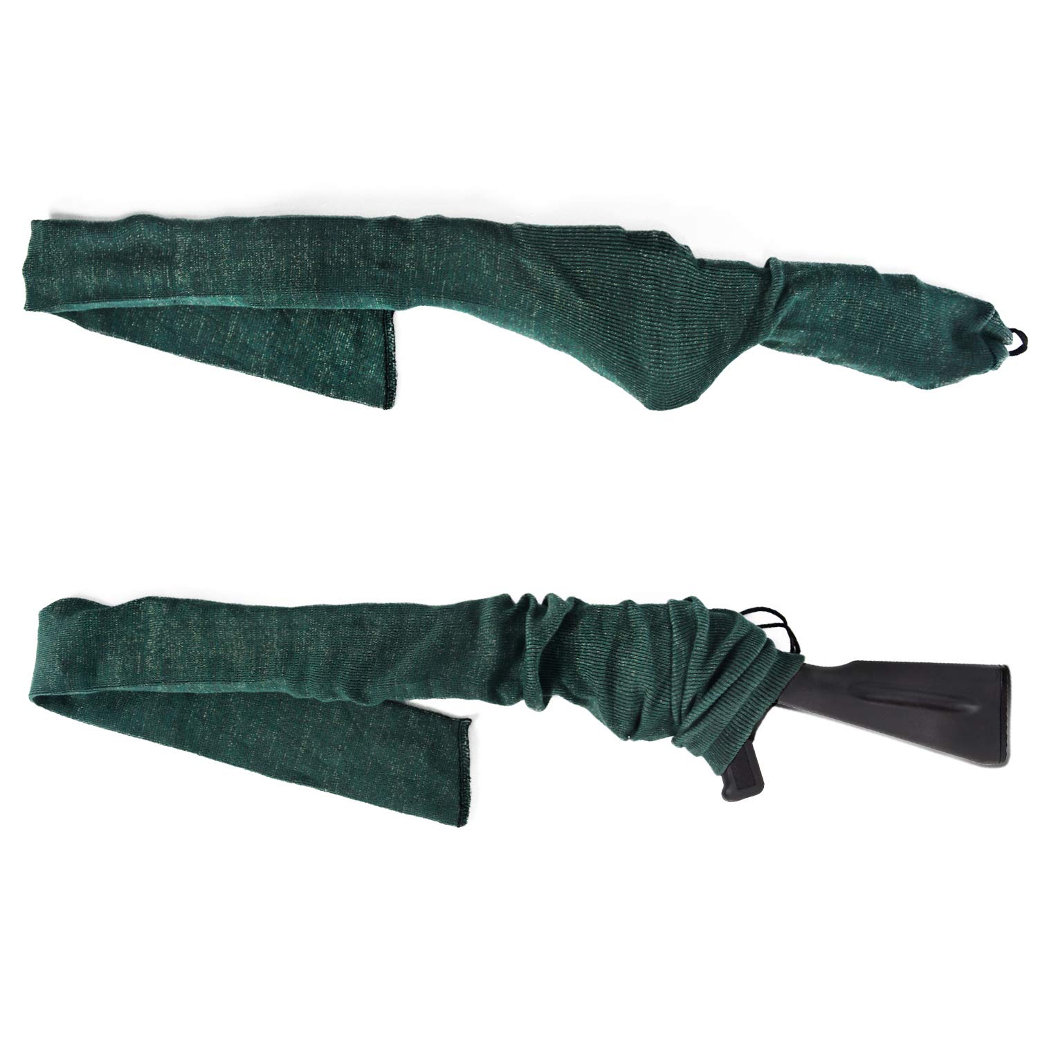 GUGULUZA Borsa del Fucile,Knit Tessuto Shotgun Fucile Storage Gun Sock 136 cm per Fucile
