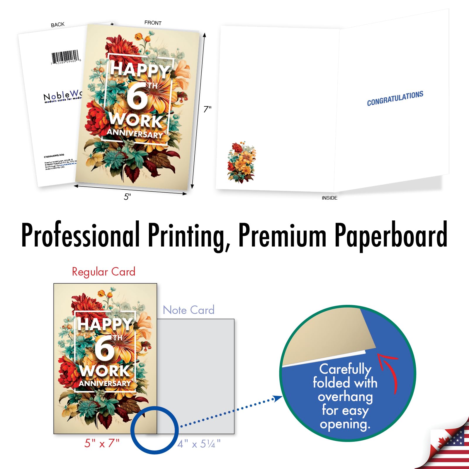 Funny Anniversary Card - 'Thanks For Putting Up With Me' Humorous Greeting, image size:1600x1600