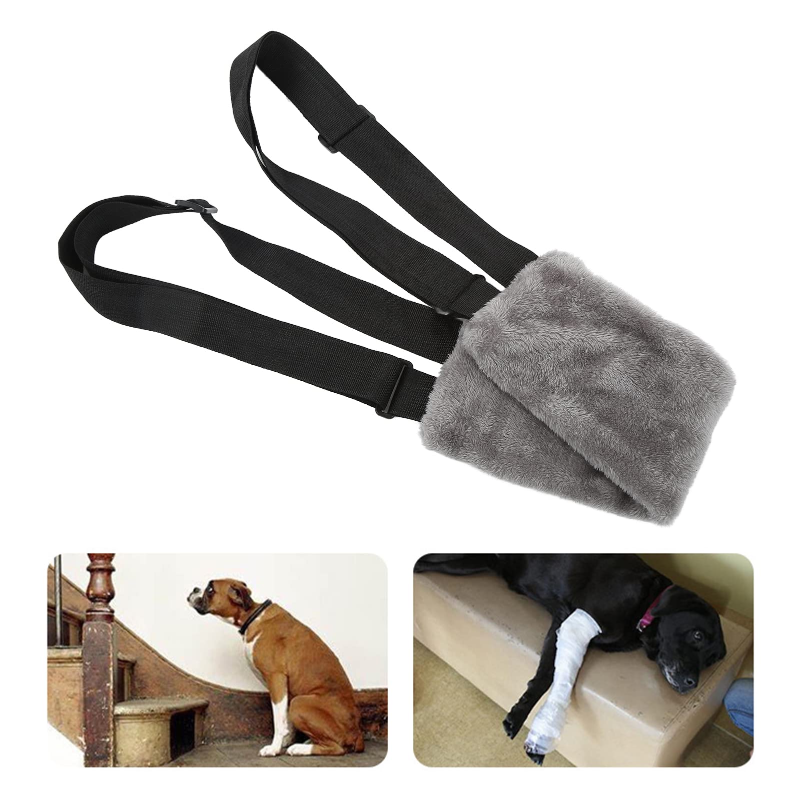 Fren Pet Belt, Thickened Fleece Dog Hind Leg Sling Soft Multipurpose for  Rehabilitation Assist : Amazon.ae: Pet Supplies