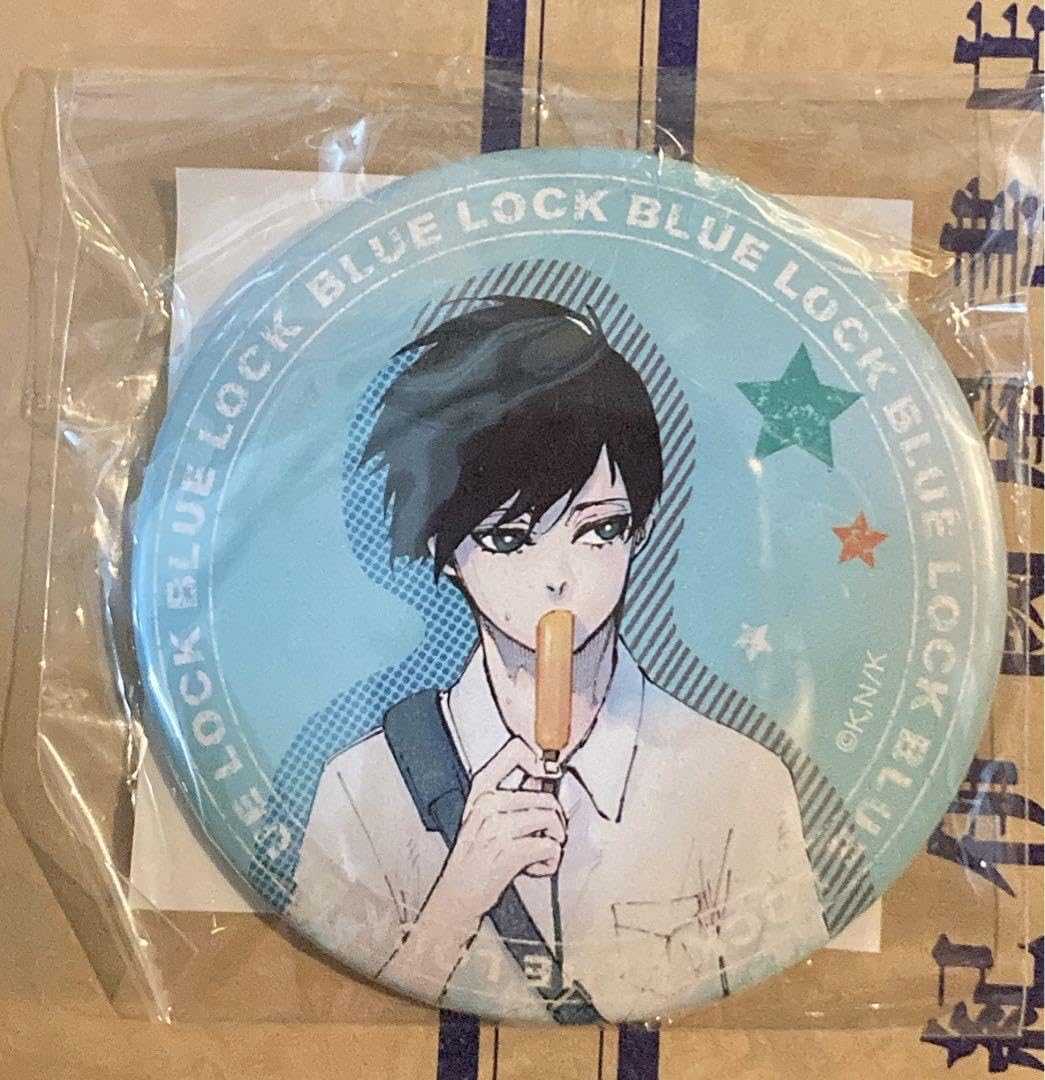 Amazon.co.jp: ブルーロック くじ引き堂 缶バッジ アイス 制服 糸師凛  