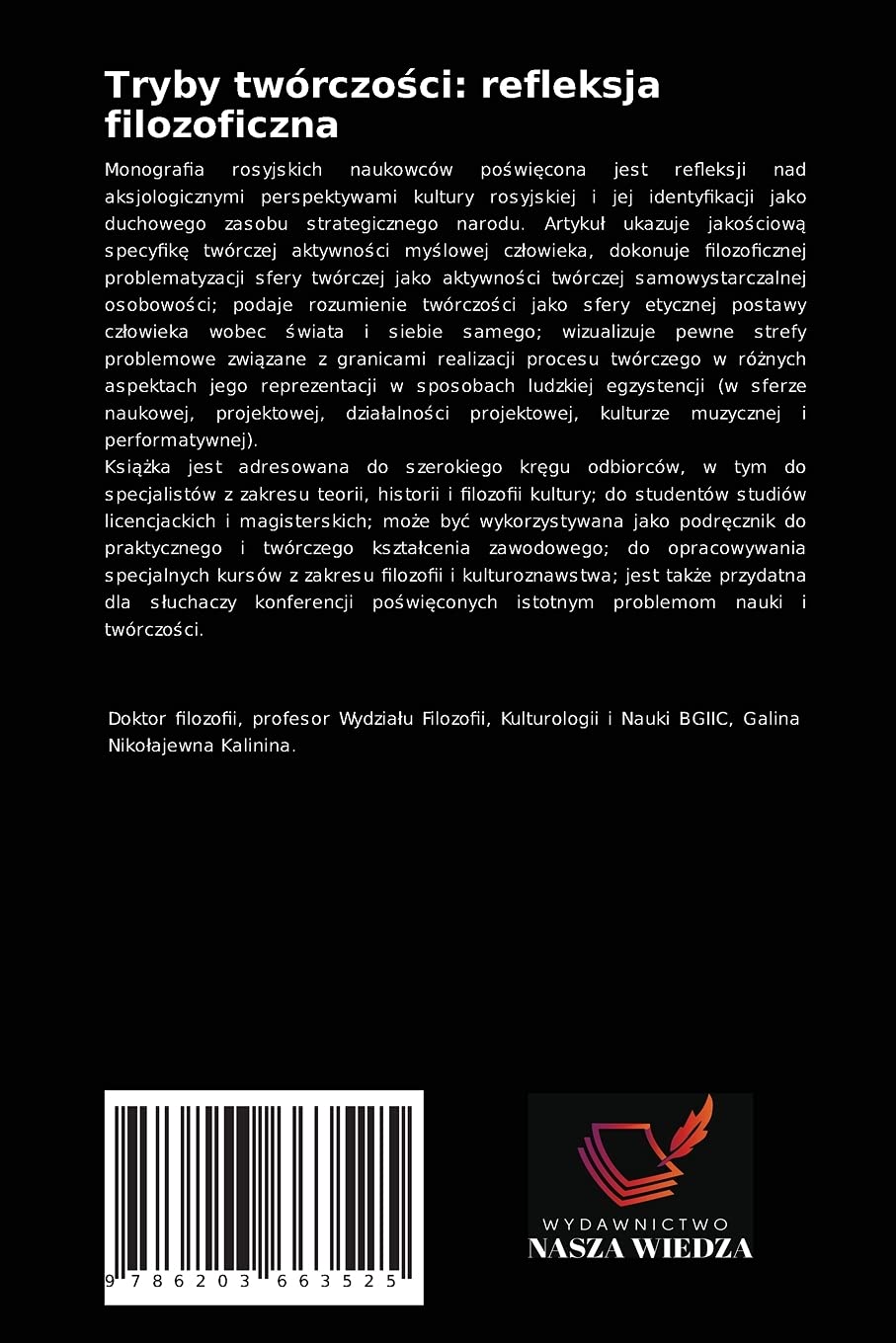Tryby twórczości: refleksja filozoficzna