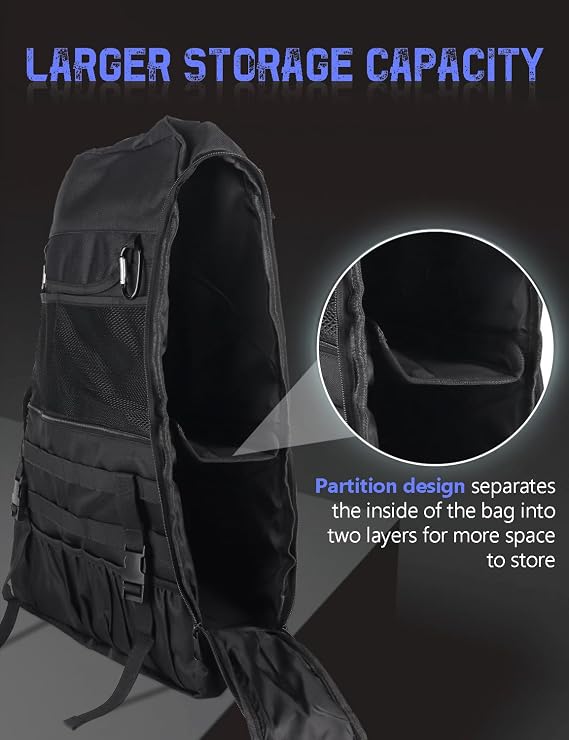 Roll Bar Storage Bag with Multi-Pockets