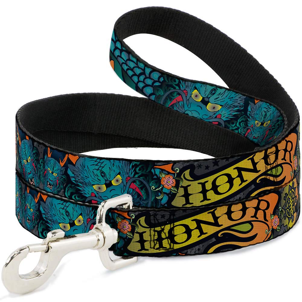 Laisse de promenade Buckle-Down Gris Honor pour les balades urbaines de votre animal