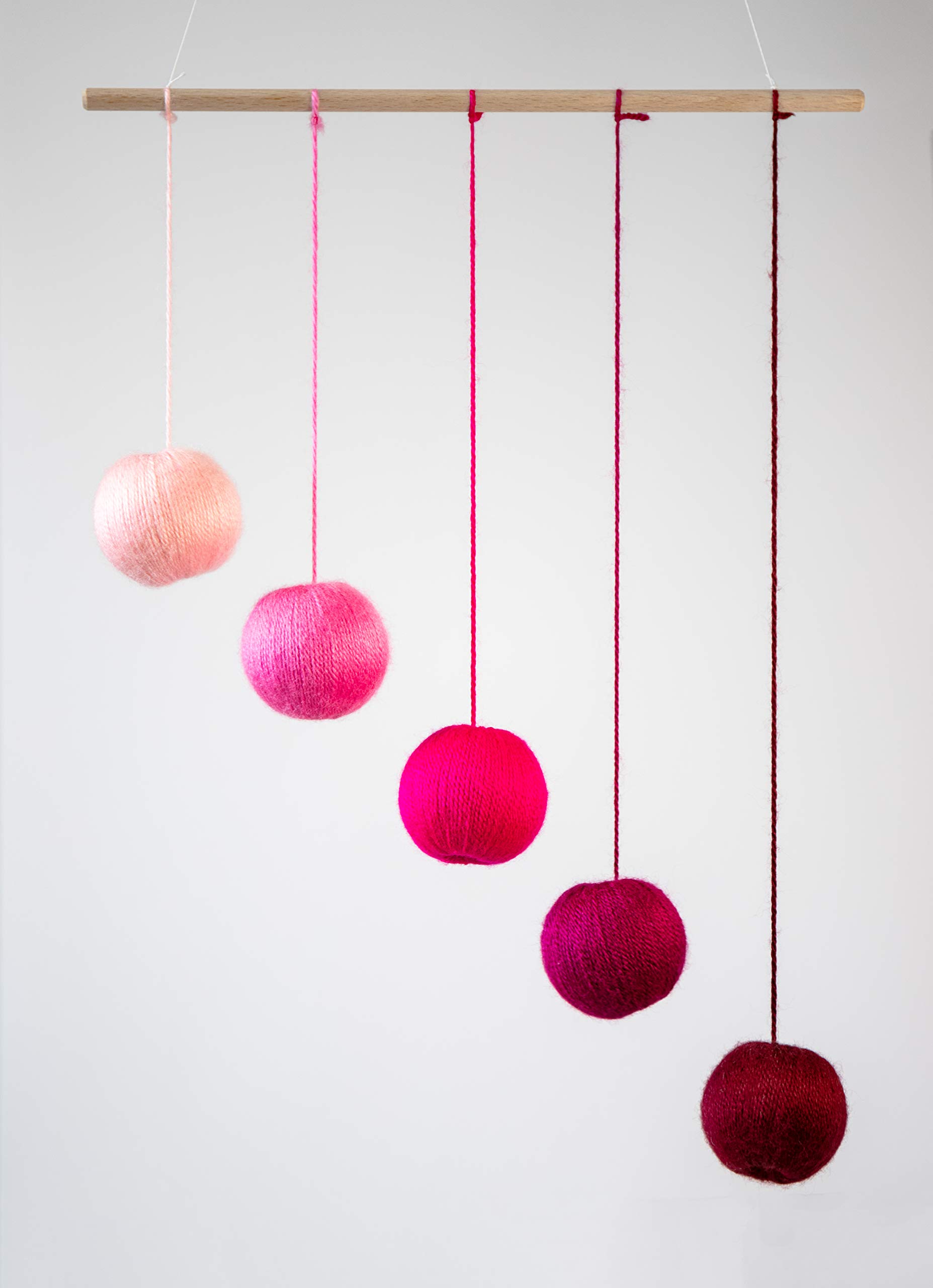 Set of 5 Montessori inspired mobiles - Black and white mobile, Pink Gobbi, Dancers, Octahedron, Rainbow. Montessori mobile. Baby mobile. Hanging mobile. Crib toy.