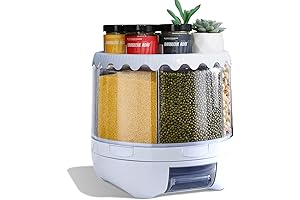 Revolutionary Rice and Bean Dispenser for Hassle-Free Kitchen Organization