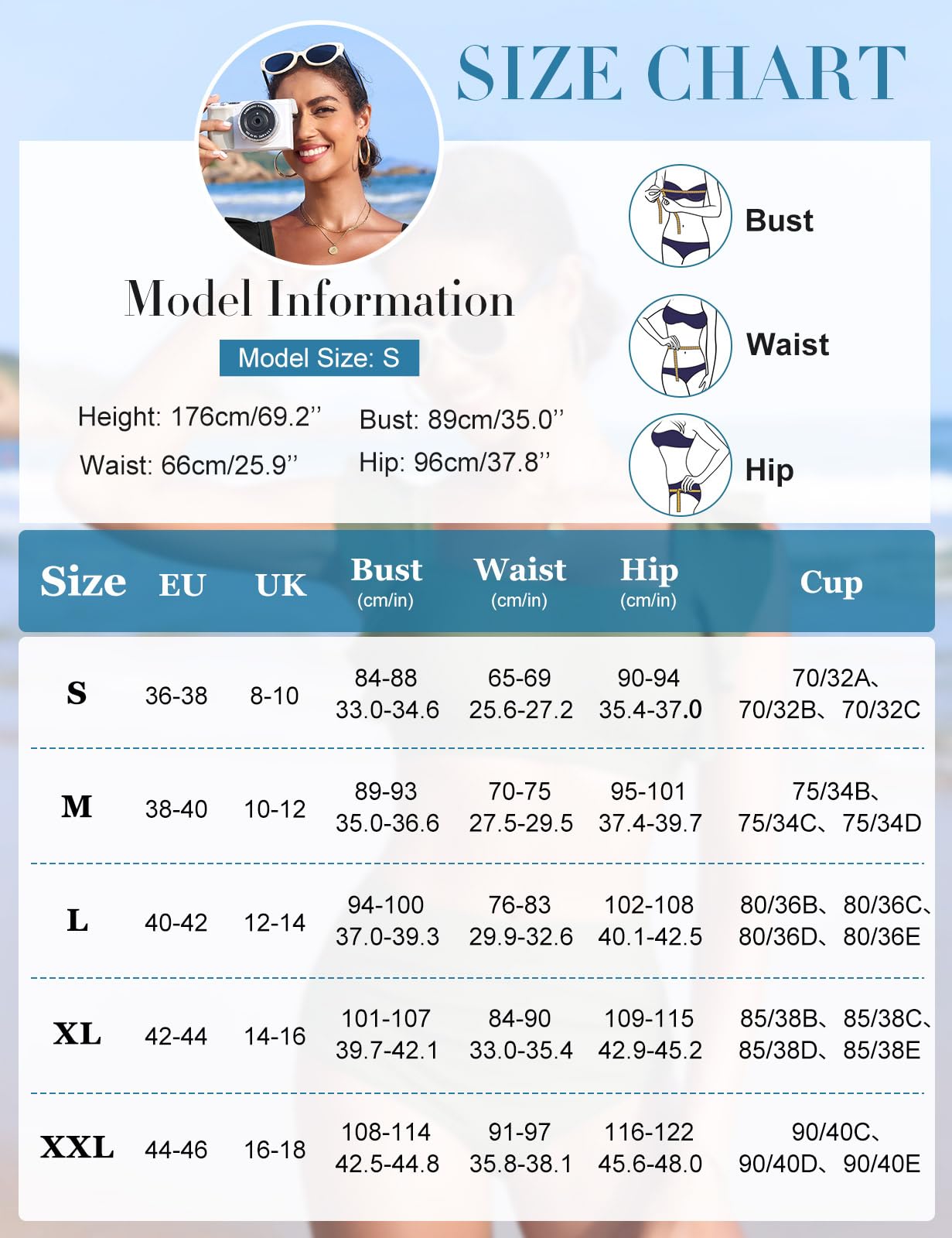 UMIPUBO Costume Donna Due Pezzi Bikini Vita Alta Curvy Pancia Pieghe Contenitivo Modellante Collo Quadrato Volant Mare Costume Da Bagno Estivo