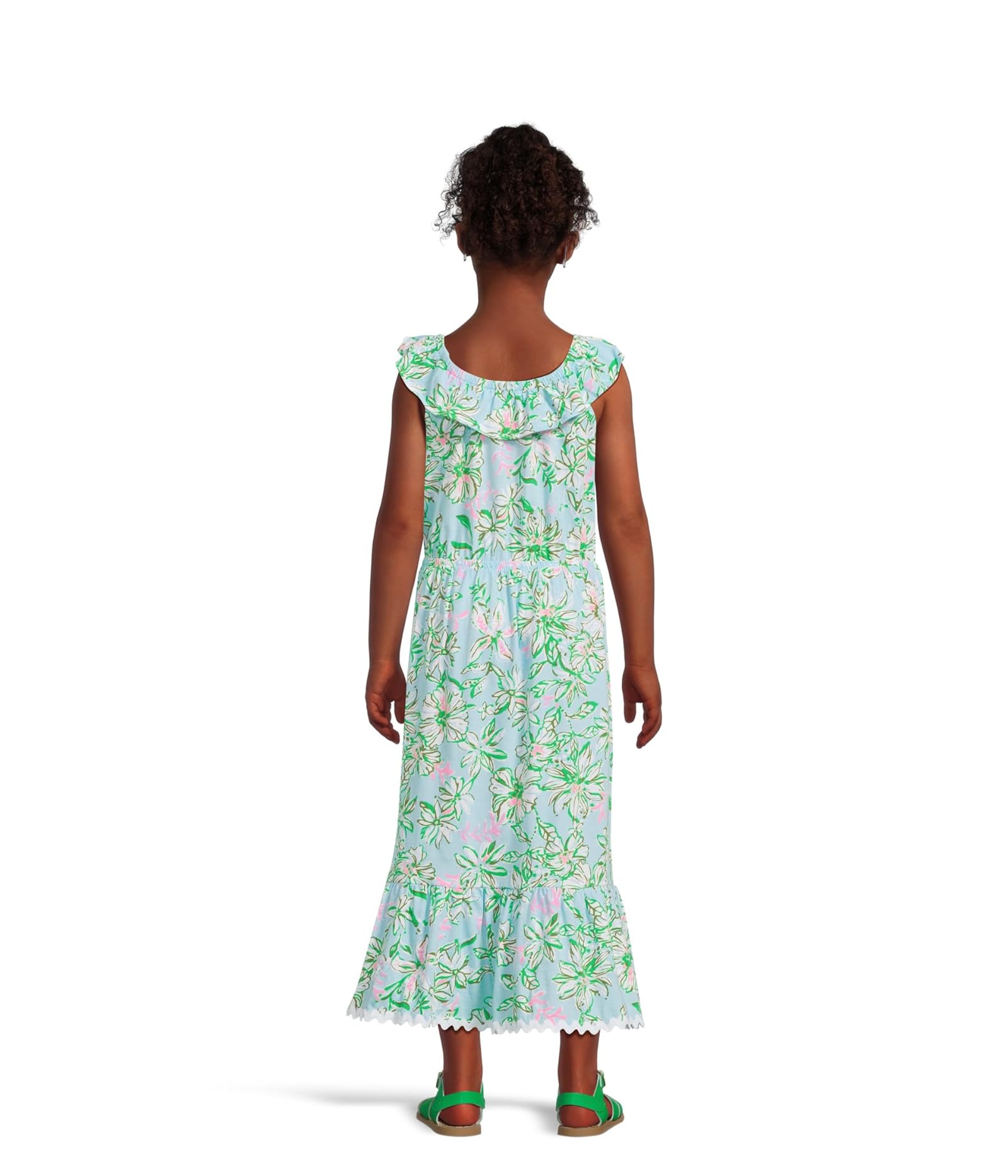 Girl's Lilly Pulitzer Kids Zetta Midi Dress (Toddler/Little Kids/Big Kids) - Picture 3 of 4