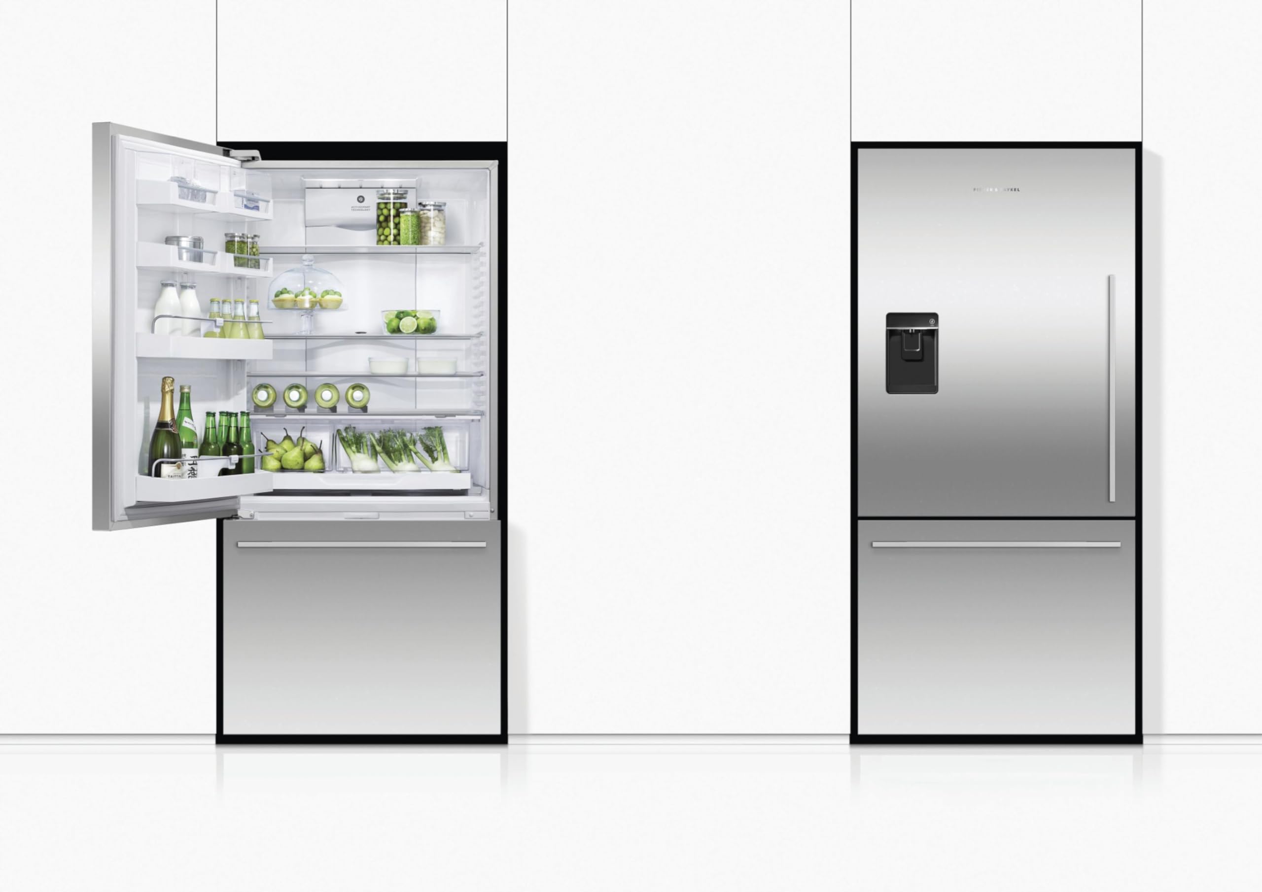 Fisher & Paykel Rf170wdlux5n 31 Inch Bottom-Freezer Refrigerator on Fridge.com - View 5