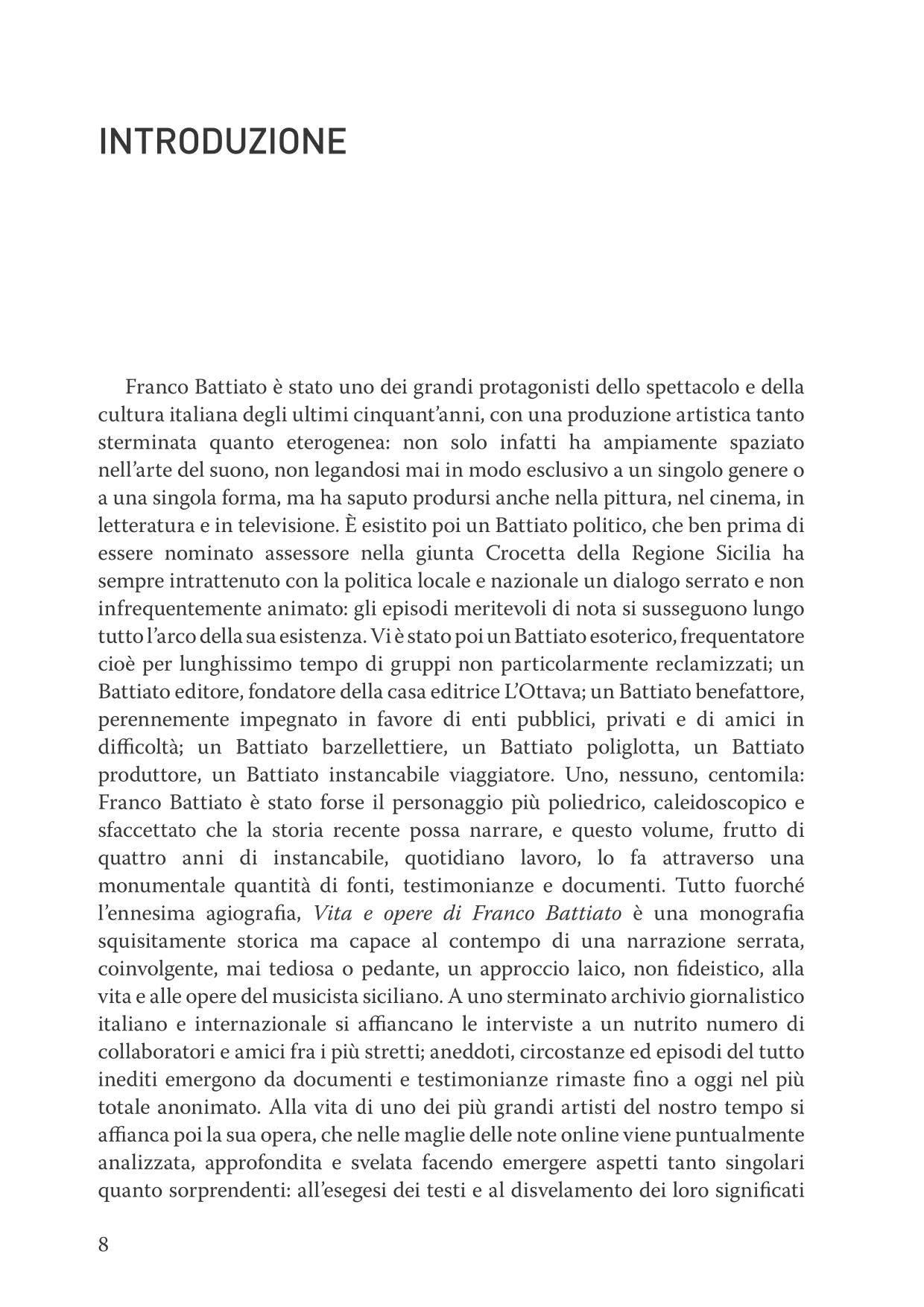 Vita e opere di Franco Battiato. Con Contenuto digitale per download