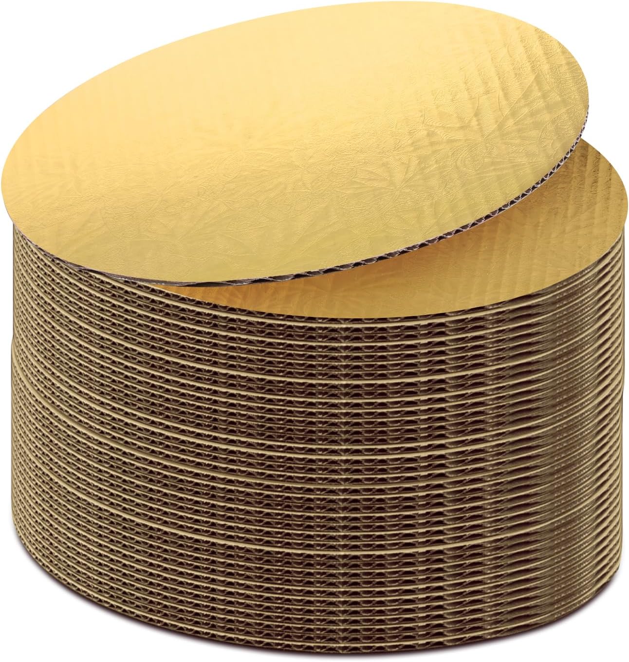 Bekoetoz 40 Pack Cake Boards Round 10 Inch Disposable Cake