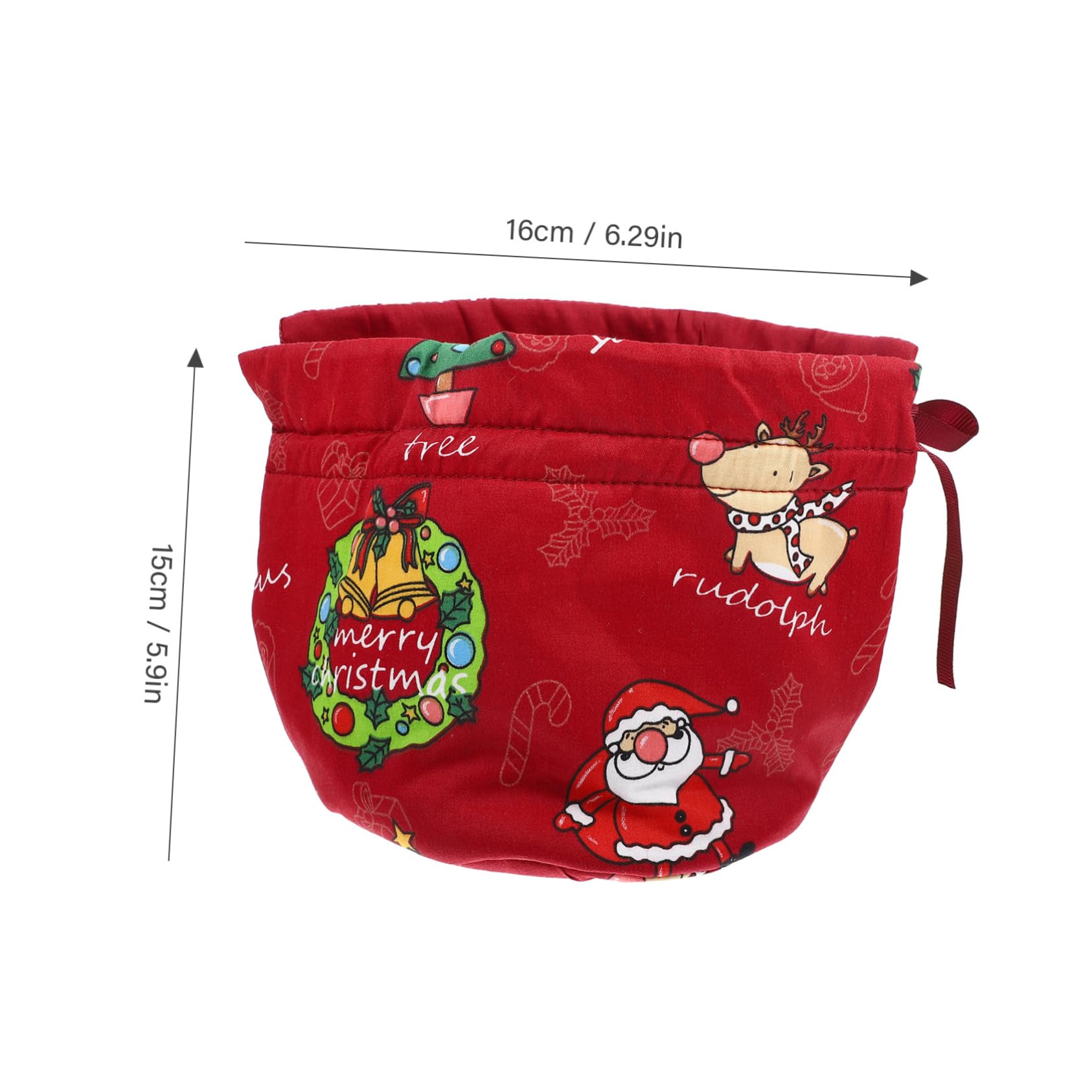 Ciieeo Xmas Style Teapot Cover Reusable Kettle Insulation Protector Tea Cozy for -scalding Keeps Tea Warm for Kitchen Home Decor