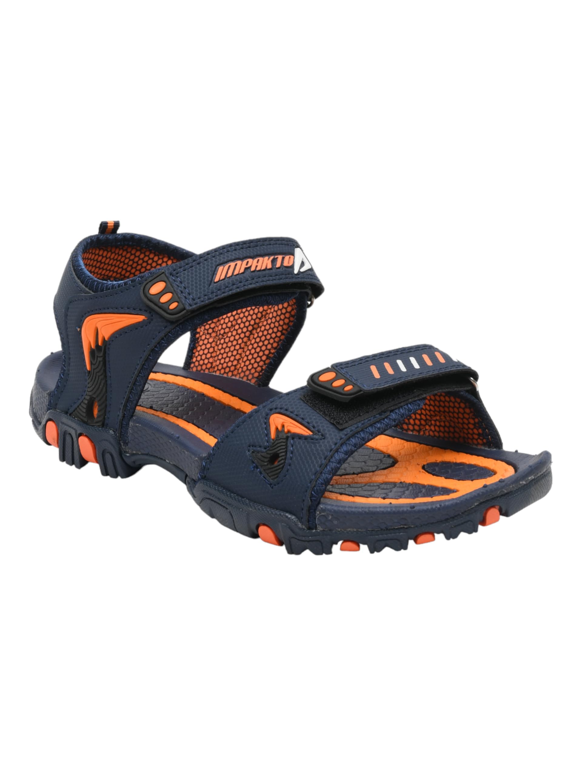 Impakto Men Blue & Orange Sports Sandal BF3000 (B09XDP9SK7) Amazon Price History, Amazon Price Tracker