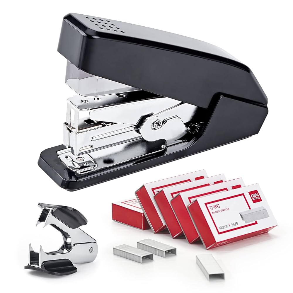 ホッチキス Amazon | ホッチキス 60%省力化 一本指でホッチキス 25~30枚とじ