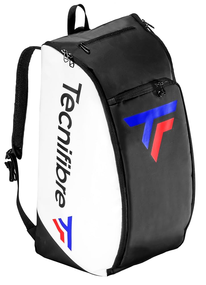 テクニファイバーバッグ ホワイト/ブラック Amazon.co.jp: テクニファイバー(Tecnifibre) パデルバッグ