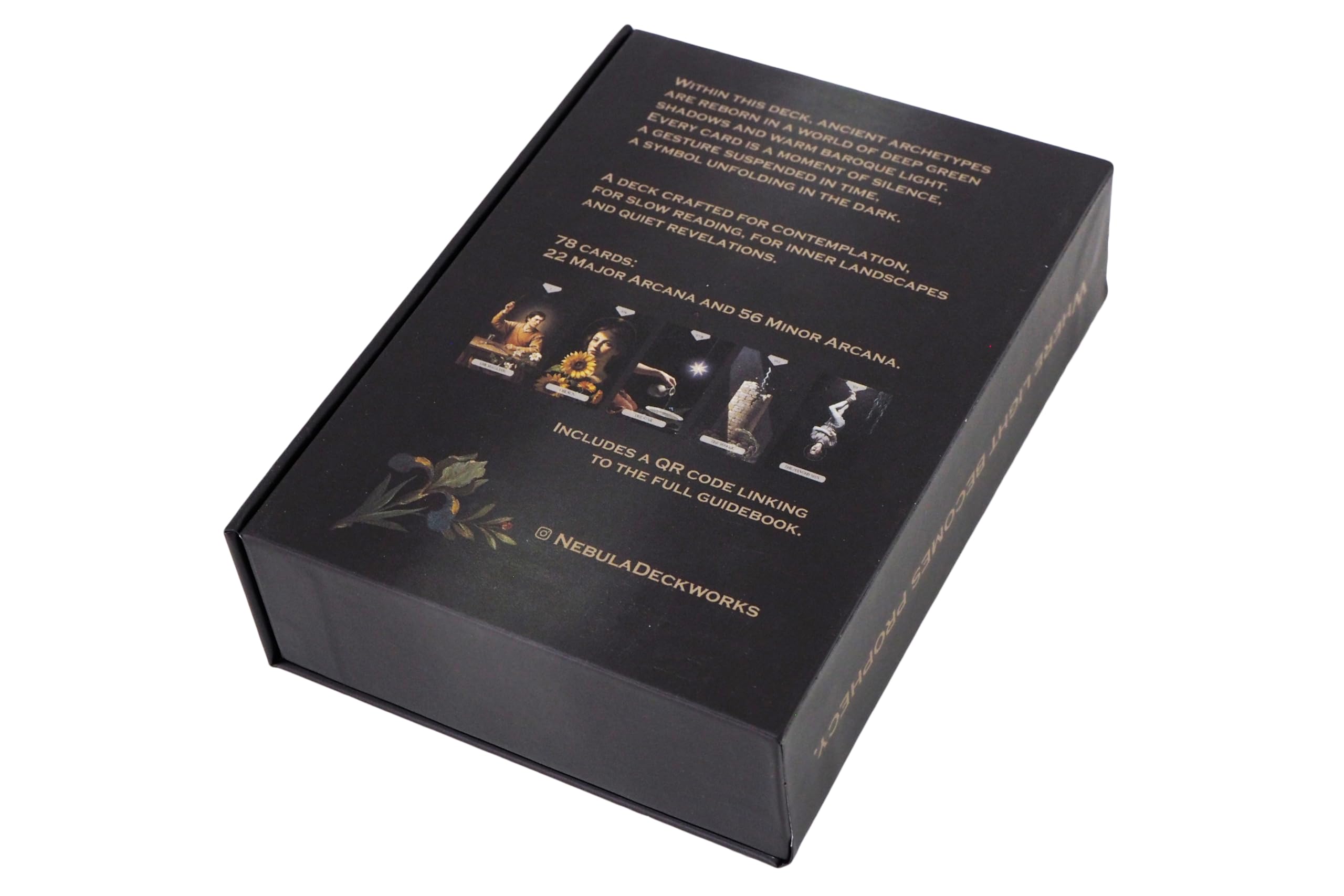 The Divine Artisan Tarot - 78-Card Tarot Deck with Magnetic Box and Digital Guidebook