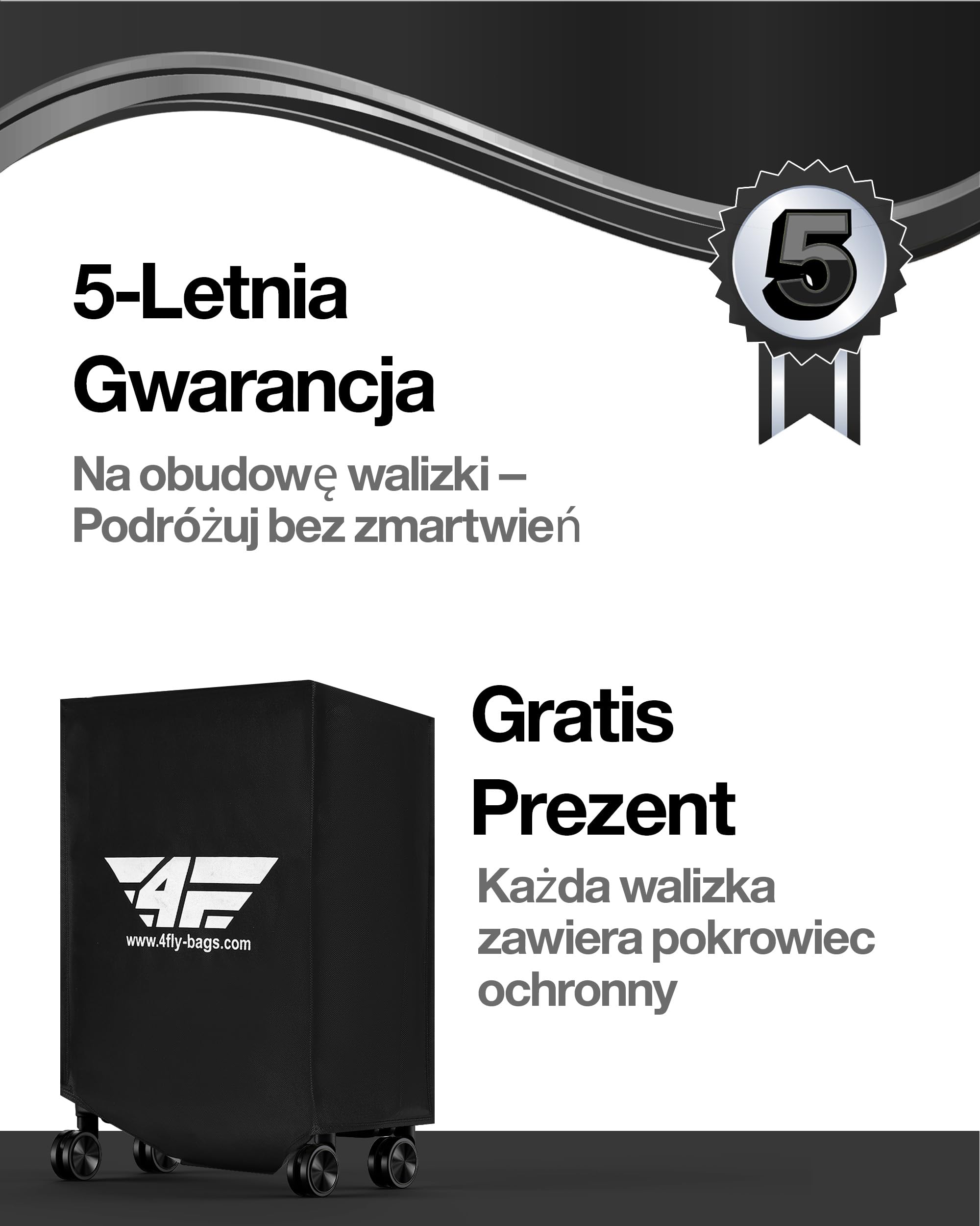 Lekka walizka podróżna z twardą obudową i zestaw walizek – walizka na kółkach z zamkiem TSA, 4 podwójne kółka, aluminiowy uchwyt teleskopowy i podwójny zamek błyskawiczny, Beauty Case, bagaż