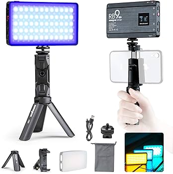 Amazon | weeylite RGB撮影ライト LEDビデオライト 小型撮影照明 29種