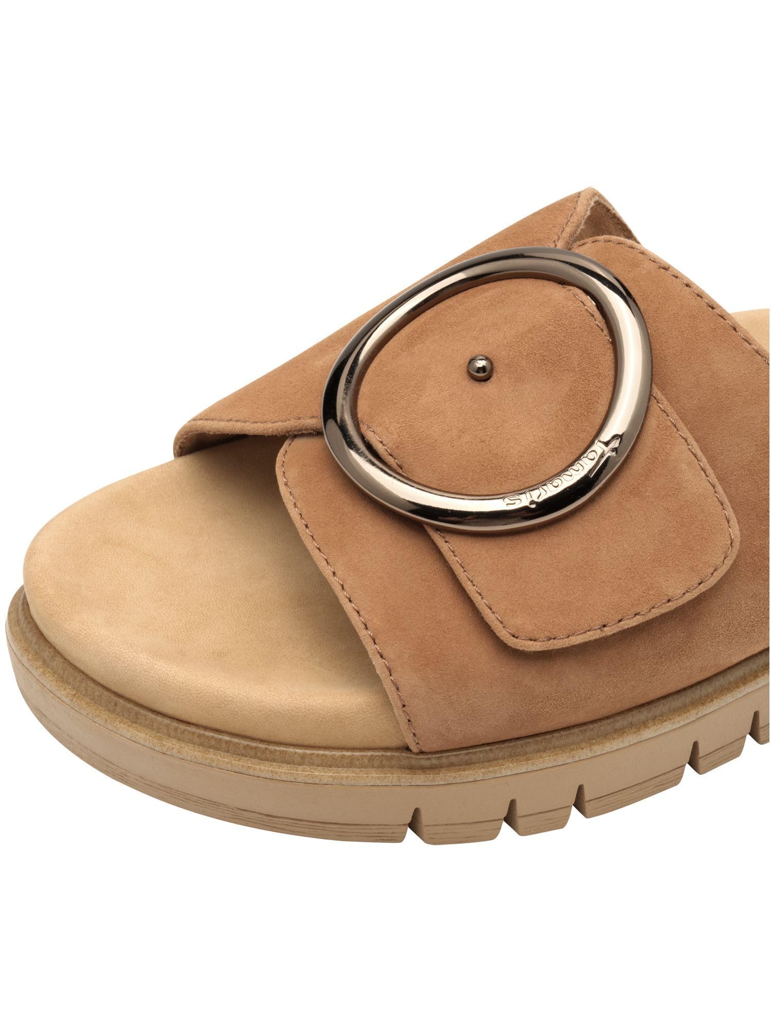 Tamaris Comfort Mules Femme Cuir avec Boucles