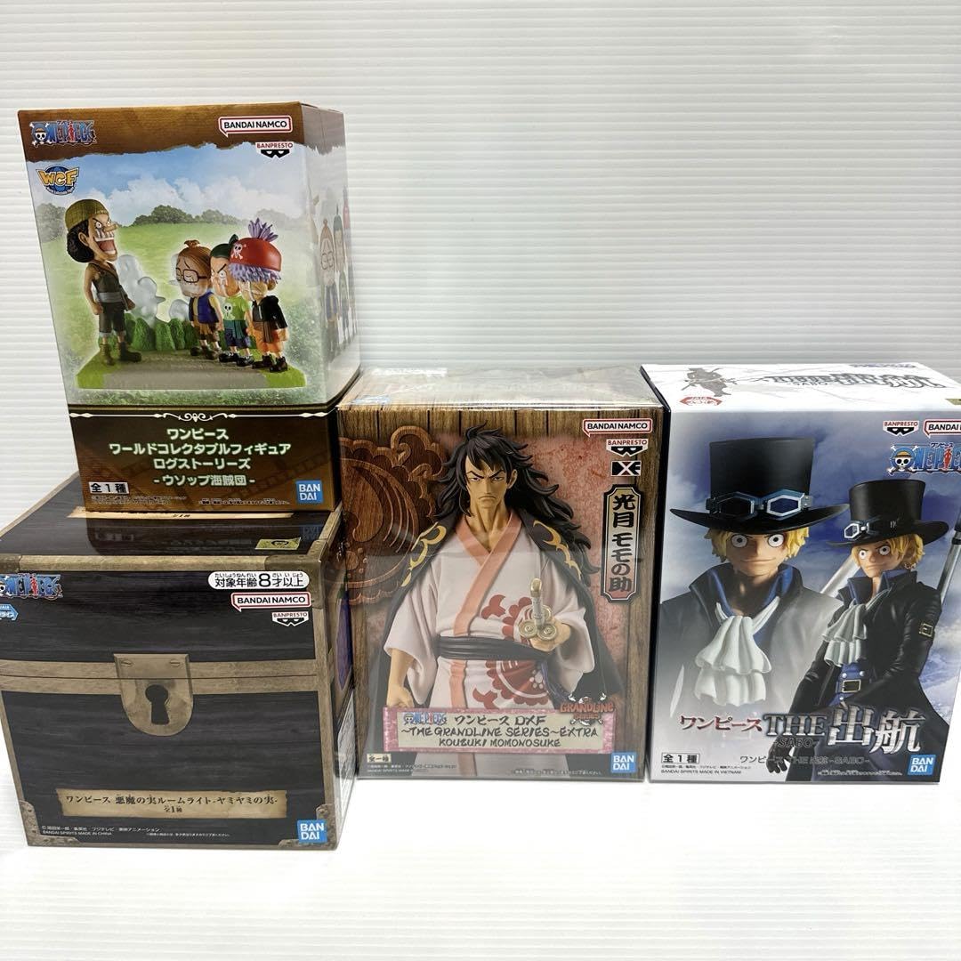 Amazon | ワンピース プライズフィギュア 3種悪魔の実ルームライト 計4 