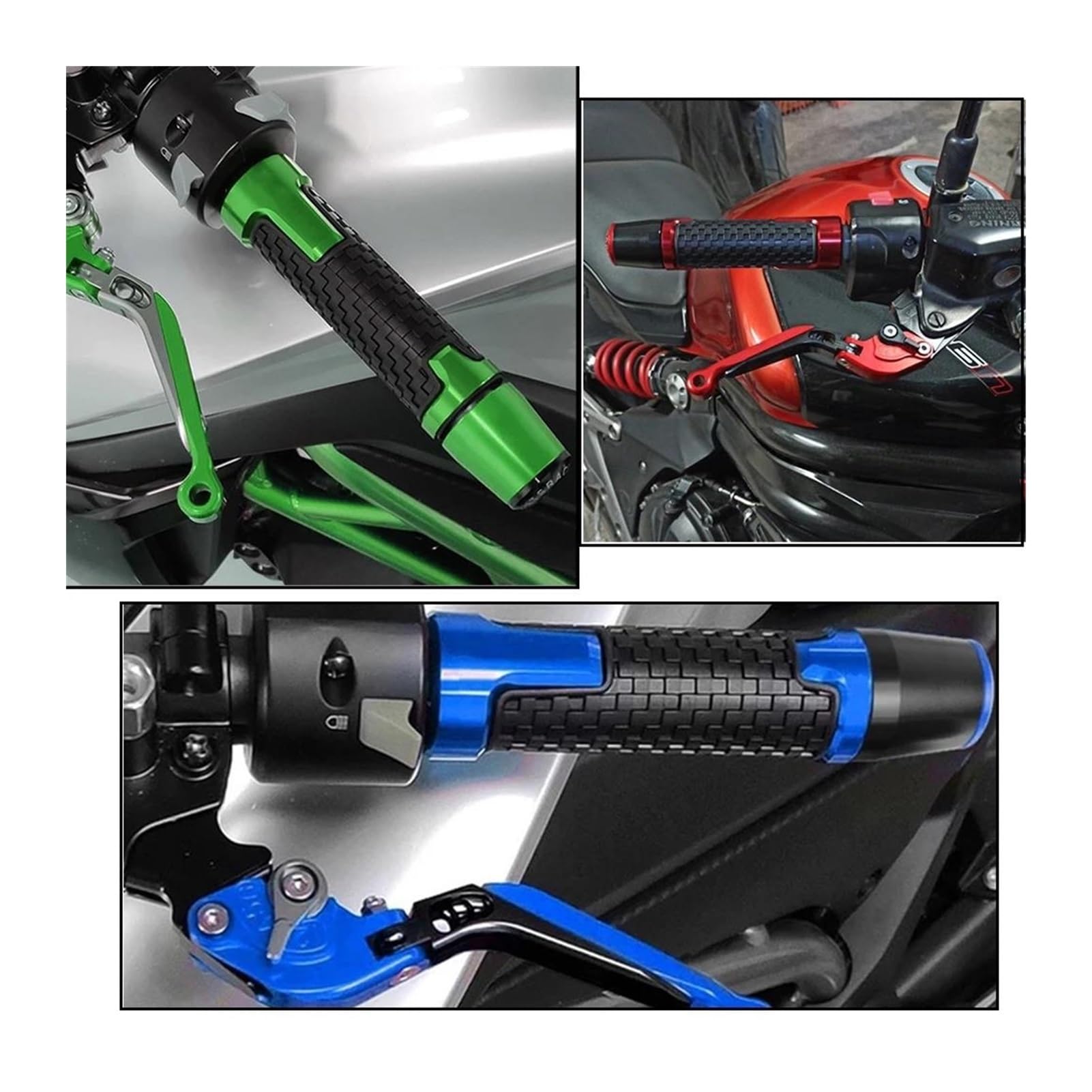 Kit De Manillar Extremos De Manillar para Suzuki Bandit 650 650S 1250S 250 250S Bandit 400 600 1200 GSF 250 650 1250 1200(13)