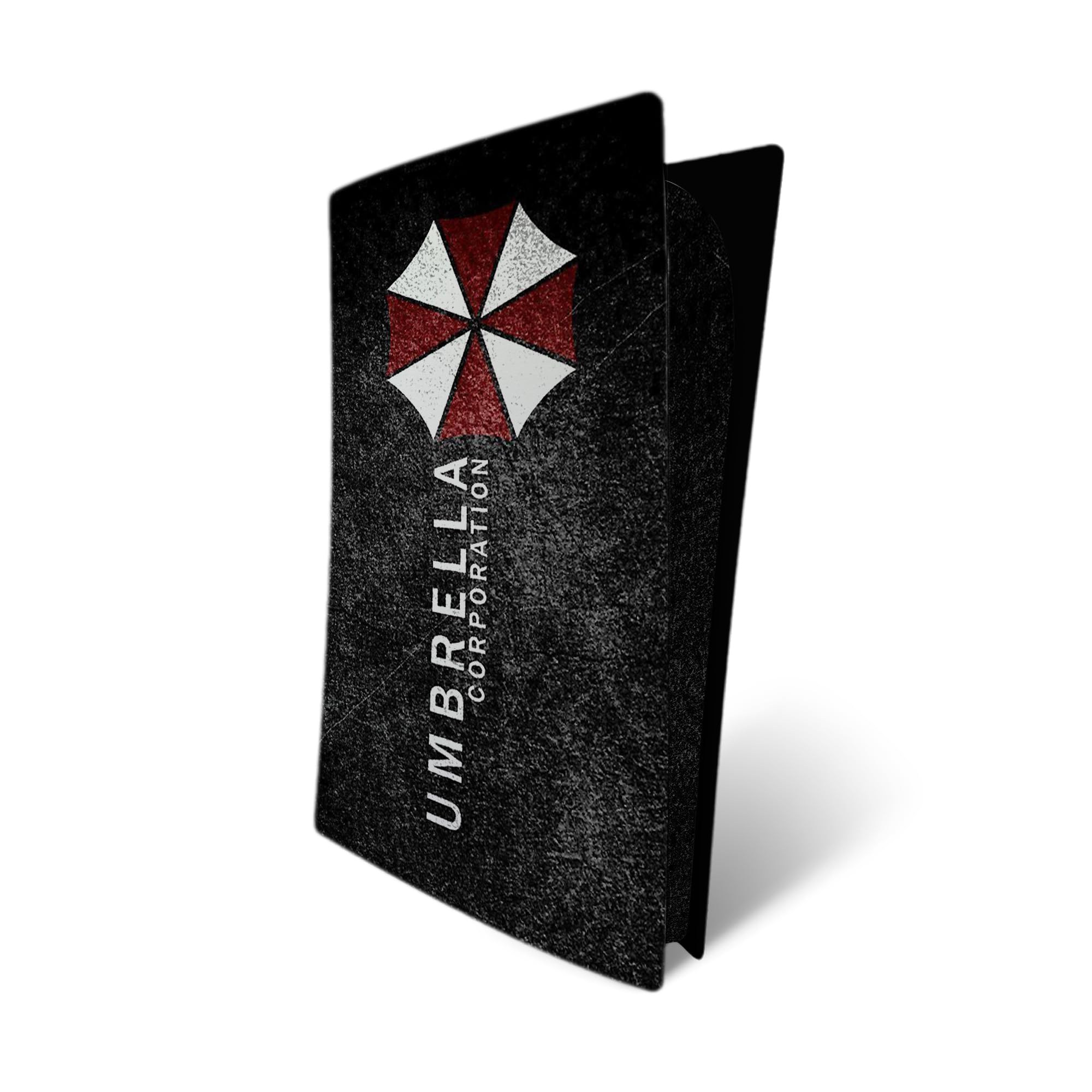 MaD Vision® Extra-Durable Skin Kit per PlayStation (PS5) Digital | Set di Pellicole Adesive in Vinile Opaco per la Console e 2 Controller - per Resident Evil Umbrella Design