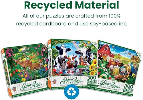 Miniatura 6 de Masterpieces Rompecabezas EZ Grip de 300 piezas - Siesta de la tarde - 18 x 24 pulgadas