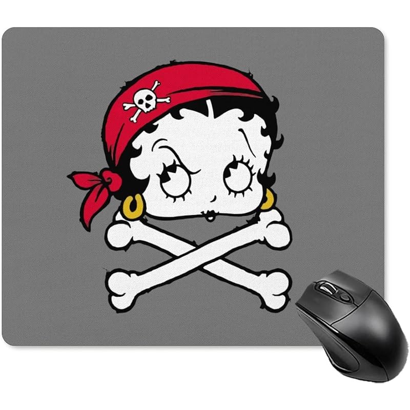 ベティちゃん ベティブープ マウスパッド 小型 ラバー 便利 耐久性 滑り止め オフィス ゲーム用 おしゃれ 可愛い キャラクター パソコン 周辺機器 Cdwnihllrz Godawaripowerispat Com