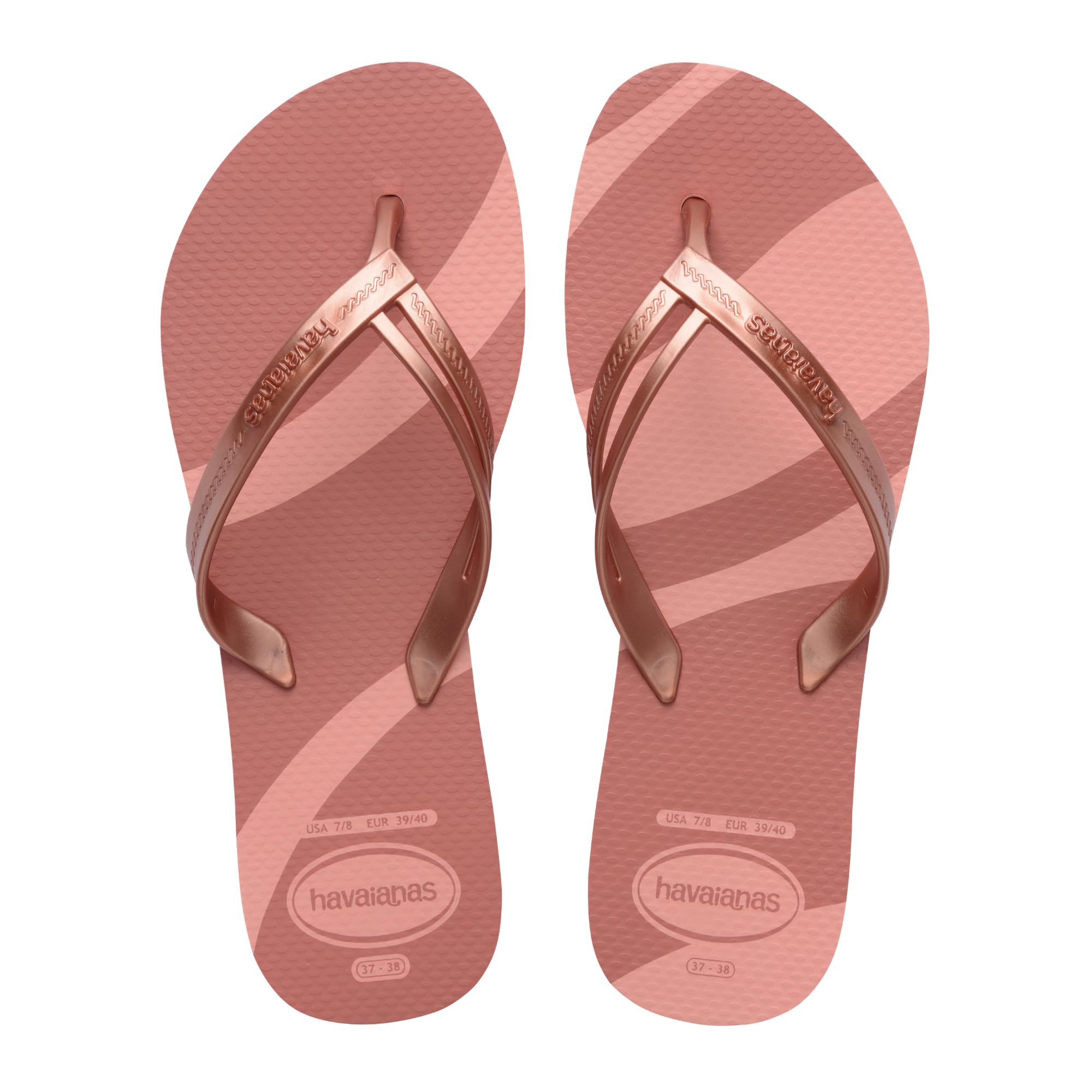 Havaianas Elegance Print Women FlipFlop Blossom 8.5/9 UK