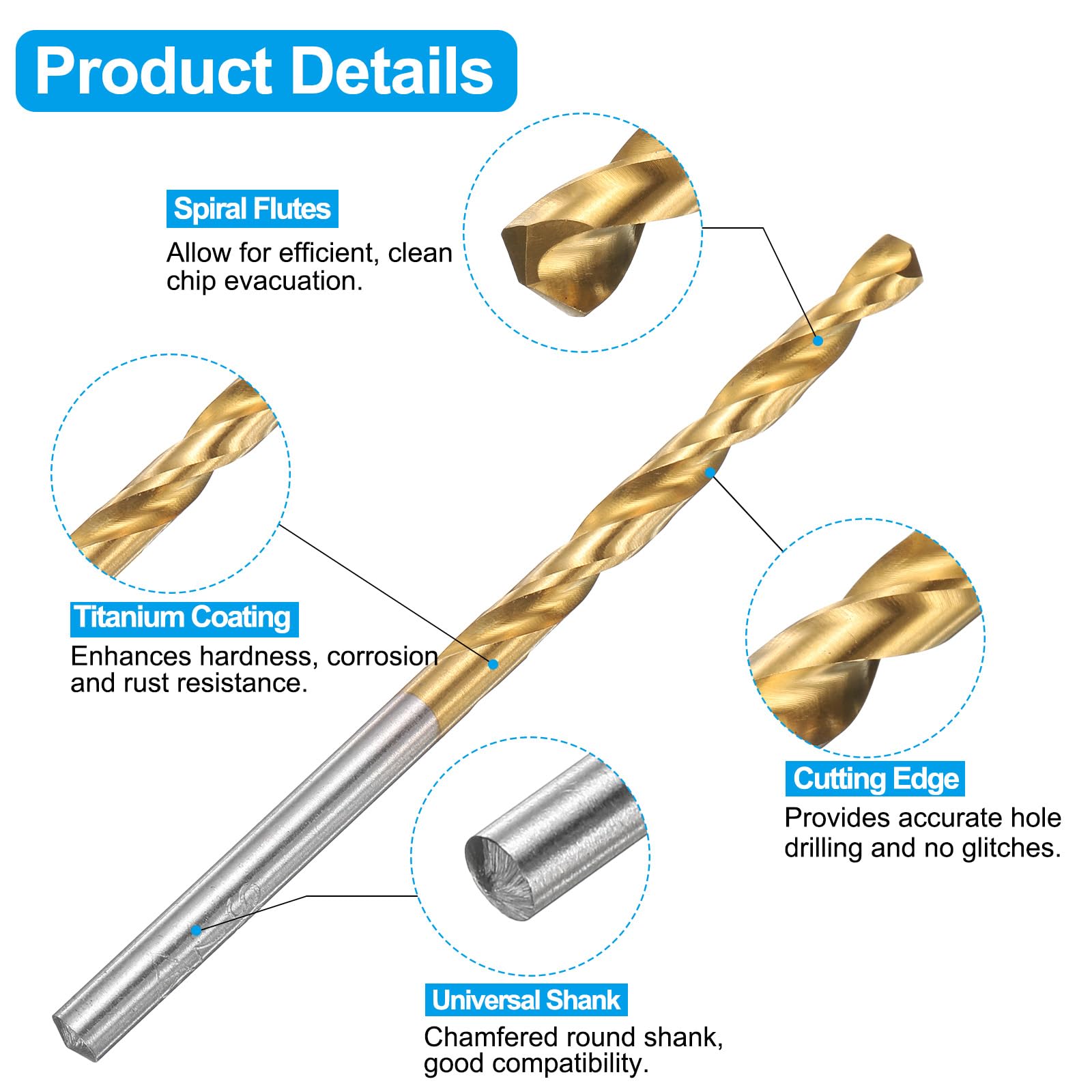 Amazon.co.jp: uxcell タップ＆ドリルビットセット 1個3/16-24 UNCス