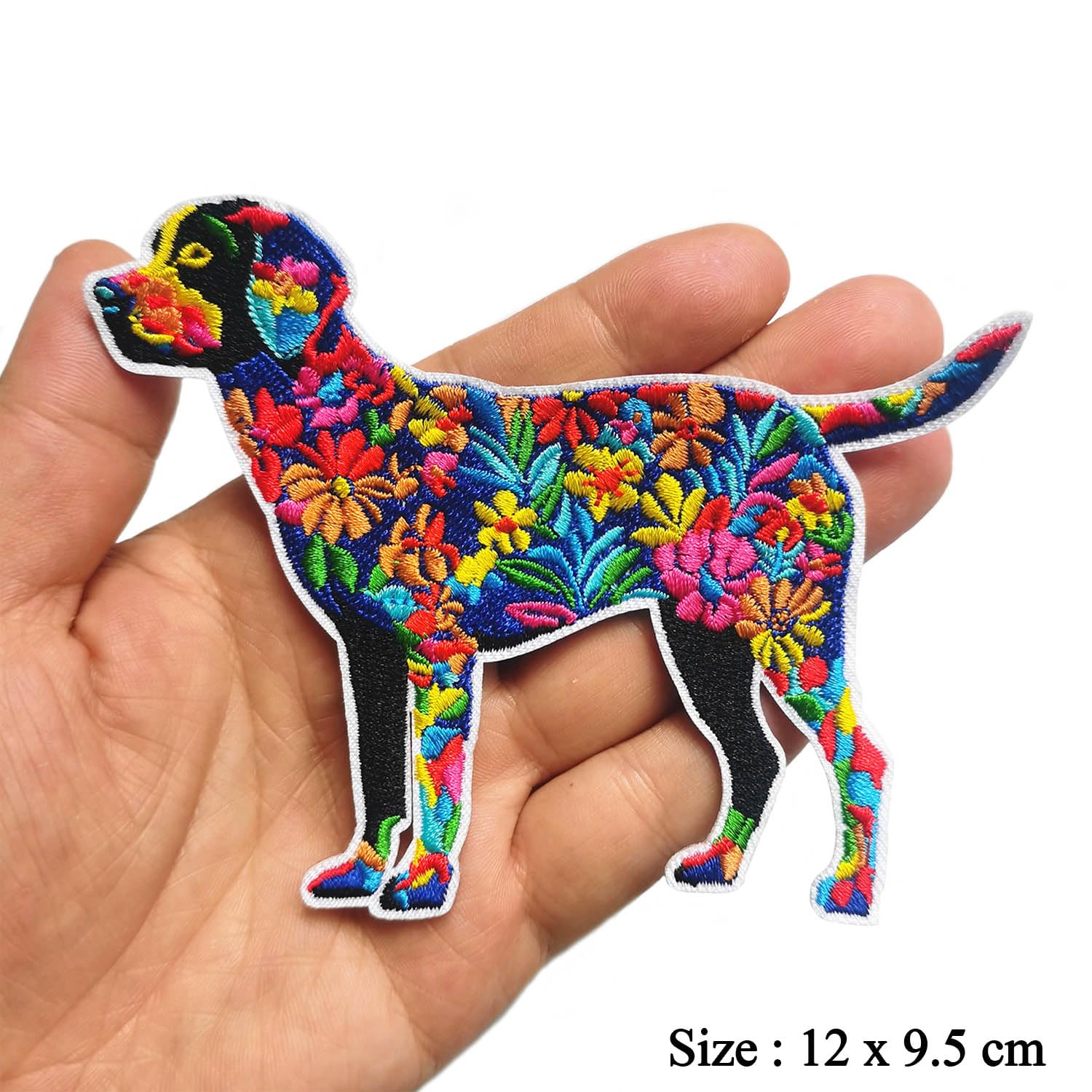 BPA Embroidered Patches Iron on Sew on Patches for Clothing Jackets etc, 0W-ENGP-MPD3, 12cm x 9.5cm - Image 3